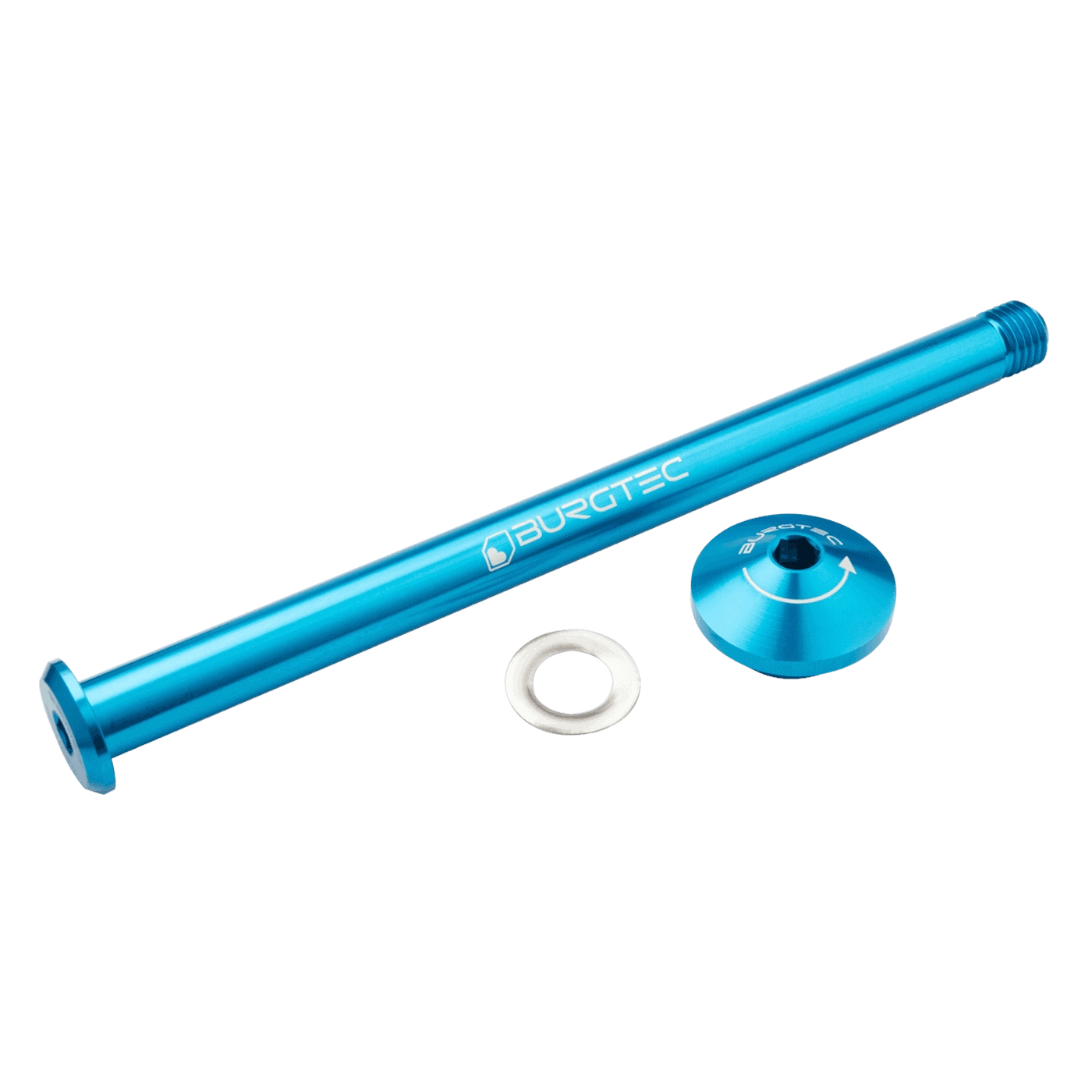 Picture of Burgtec Thru Axle - 12x148mm Boost - for Yeti Rear Dropouts / 171mm - Colorado Blue