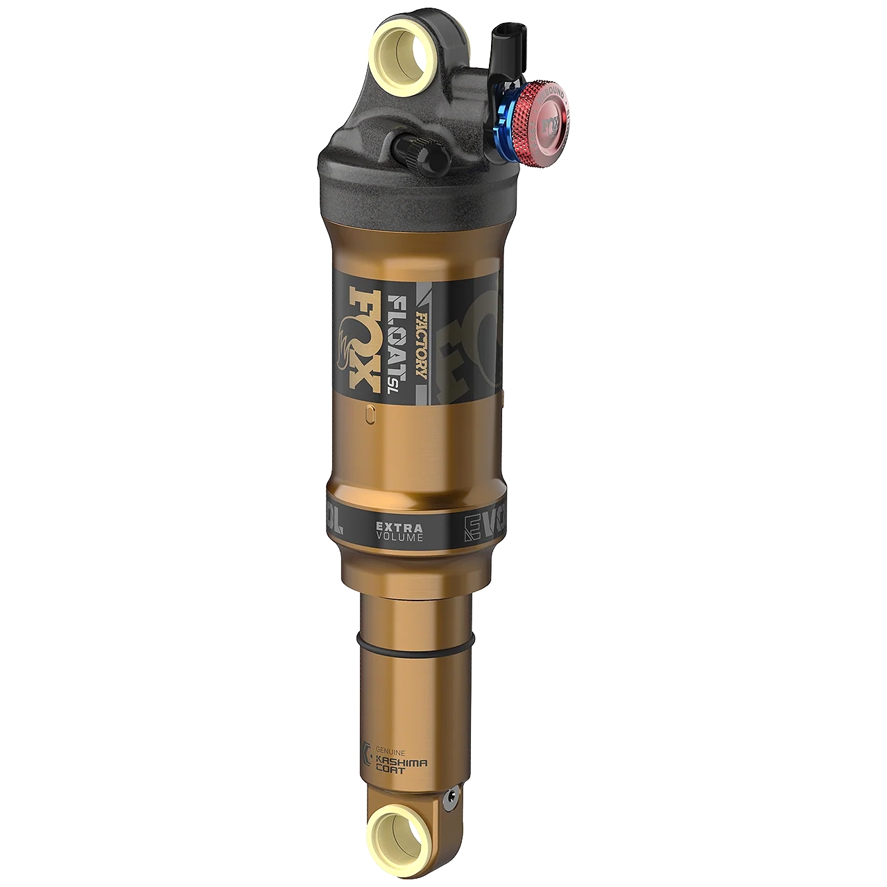 FOX FLOAT EVOL FACTORY KASHMA 165×35 FOX FLOAT SL Rear Shock - Factory | Air | EVOL LV | Metric