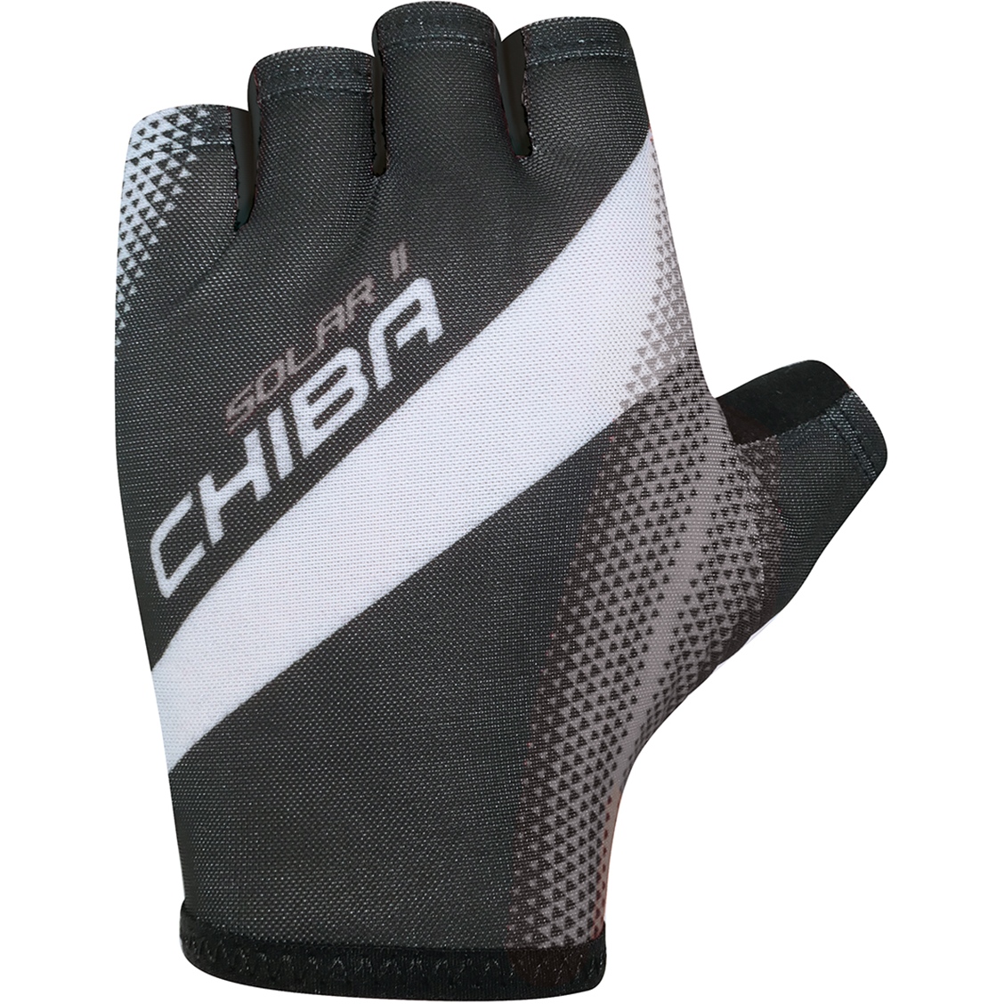 Bild von Chiba Solar II Kurzfinger-Handschuhe - schwarz/schwarz