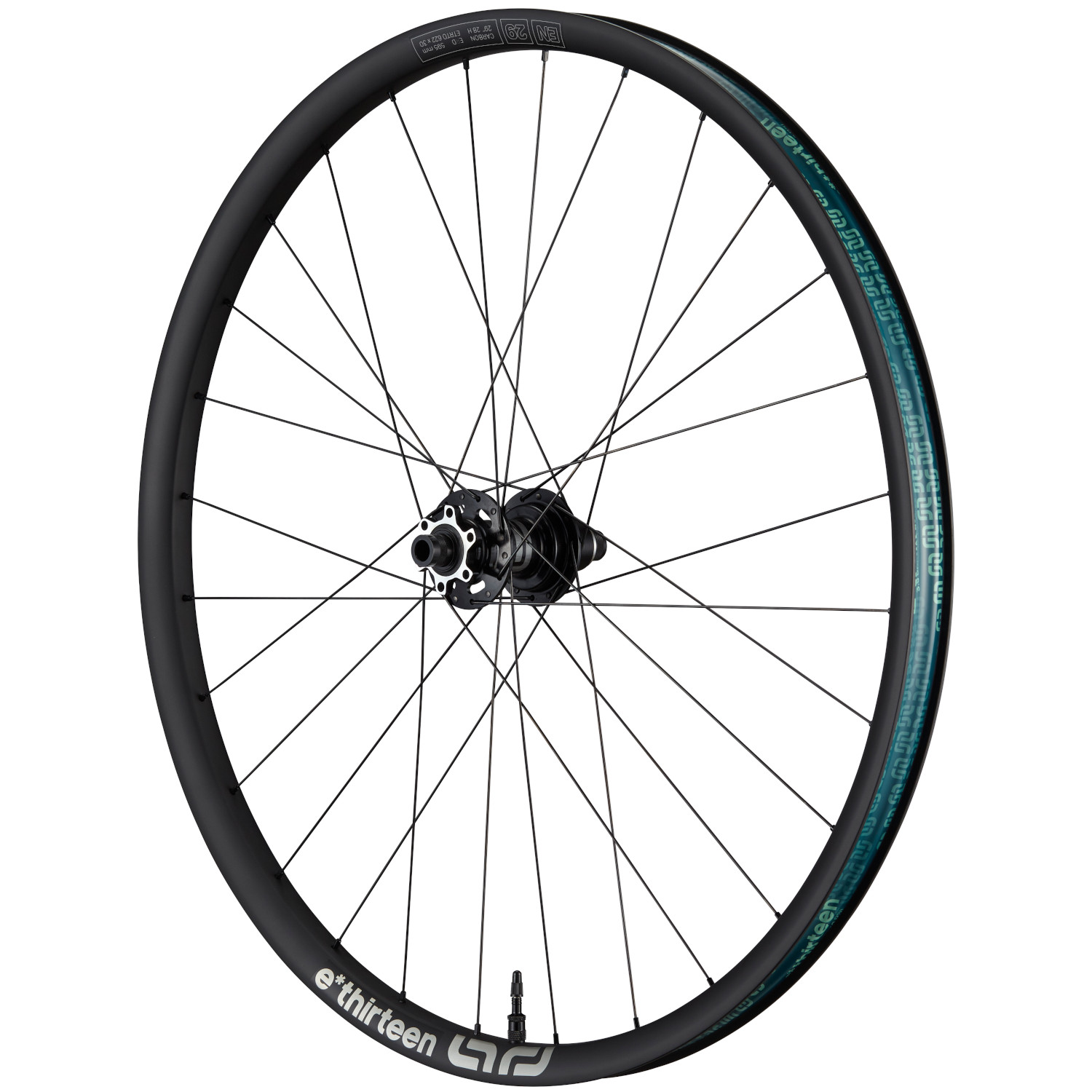 Picture of e*thirteen Grappler Race Carbon Rear Wheel - 29&quot; | Clincher | 6-Bolt - 12x148mm - SRAM XD