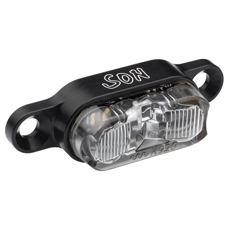 SON Rear Light for Carrier Mounting black