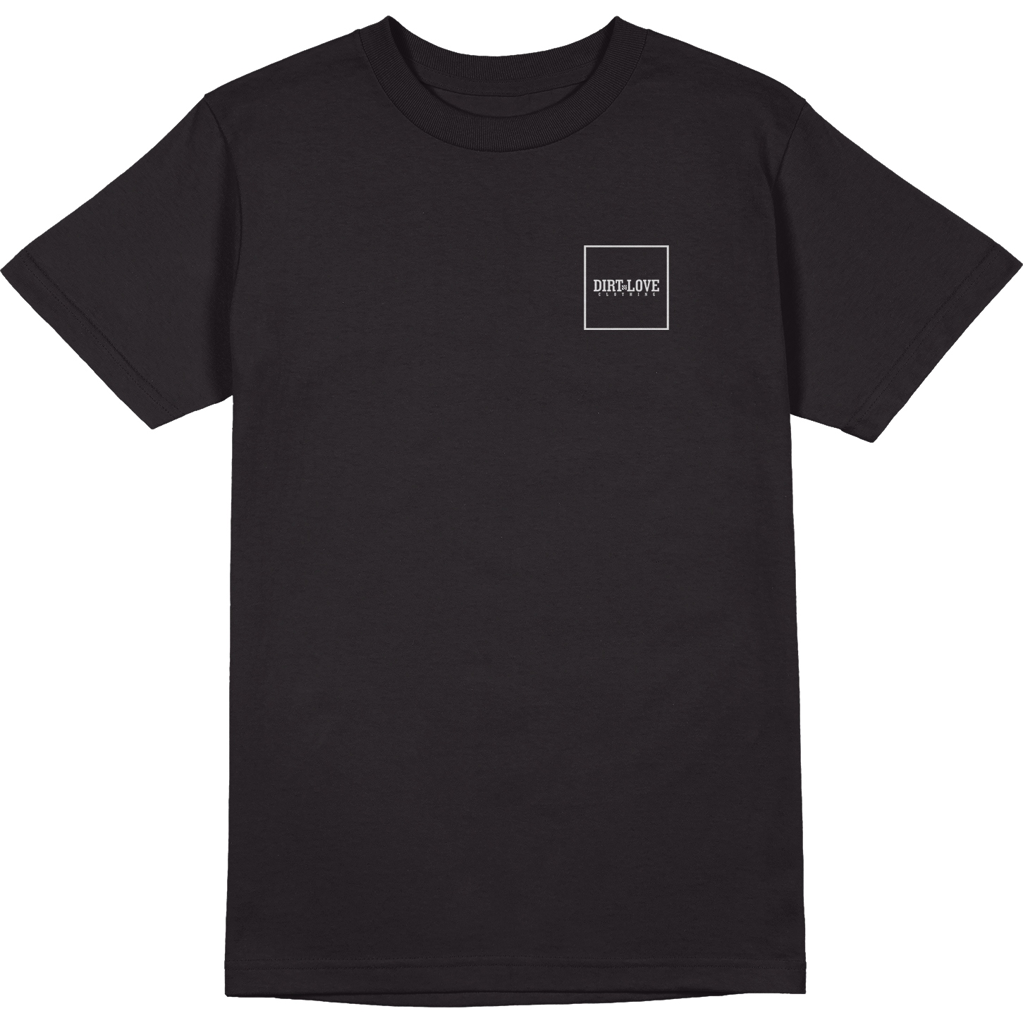 Productfoto van Dirt Love Box Logo Tee T-Shirt - black
