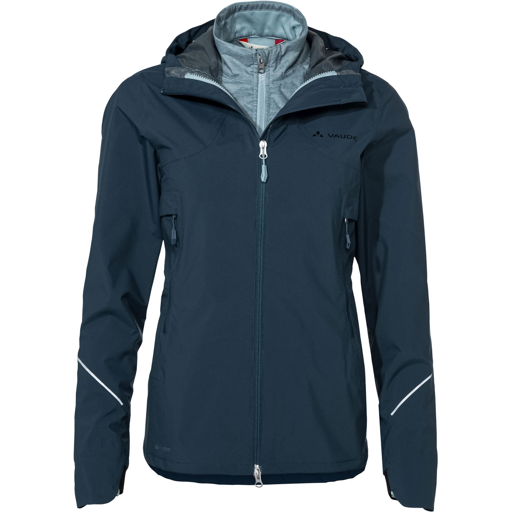 Regenjacke Radfahrjacke Damen Winter 3in1 Jacke Fahrradjacke Vaude