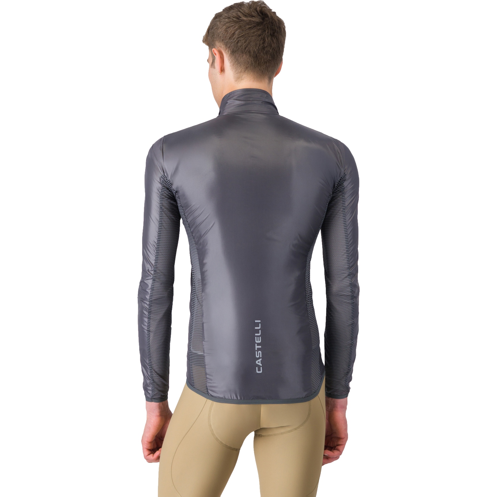 Castelli Aria Shell 2 Jacket Men - dark grey 030 | BIKE24