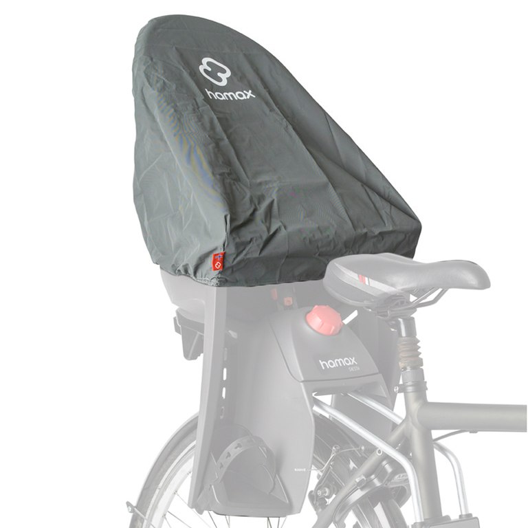 Photo produit de Hamax Rain Cover for Hamax Child Bike Seats - Grey