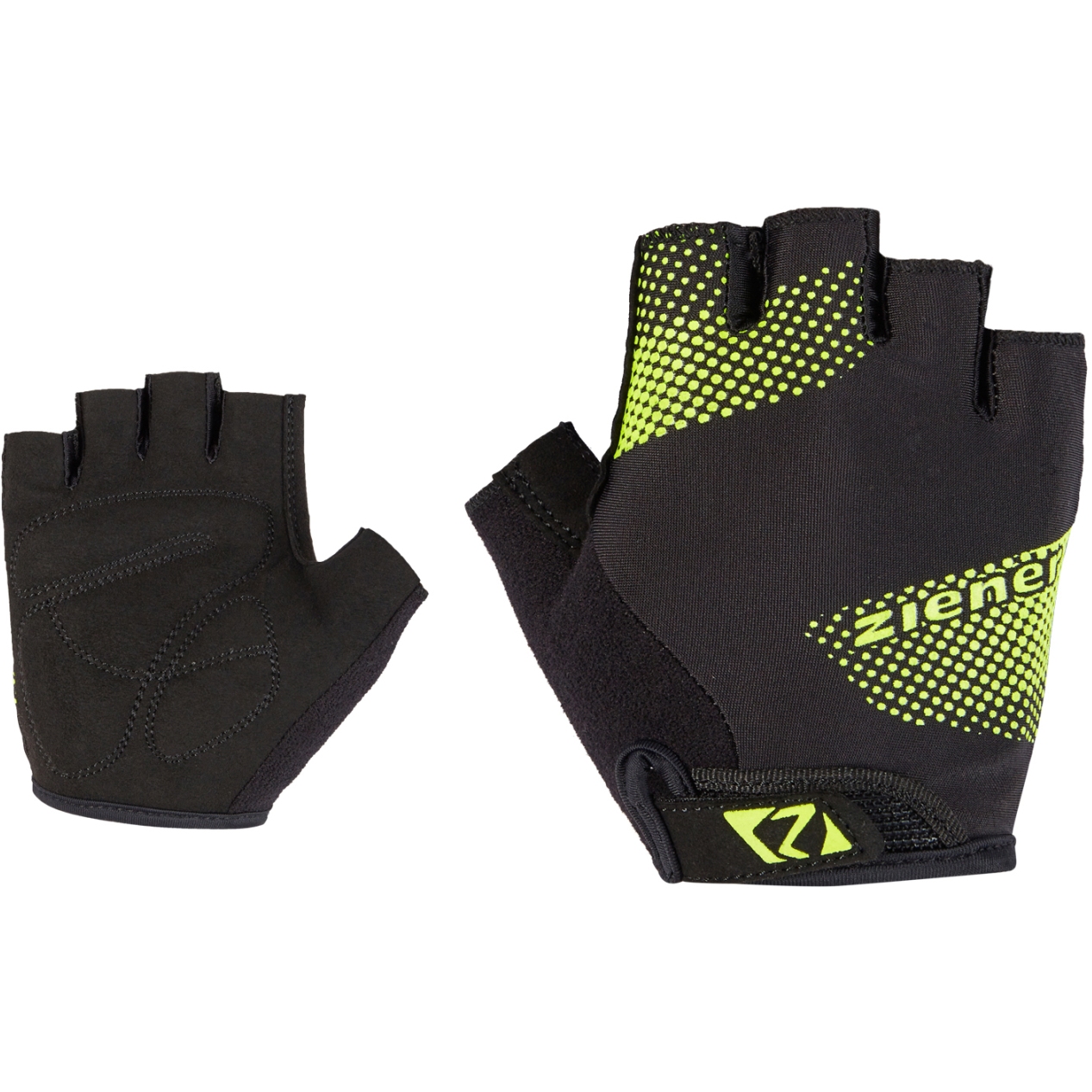 Picture of Ziener Casmiro Bike Gloves Junior - poison yellow