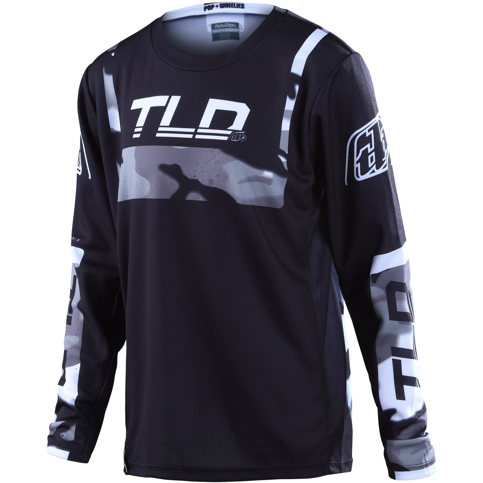 Picture of Troy Lee Designs GP Jersey Kids/Youth - Brazen Camo Gray