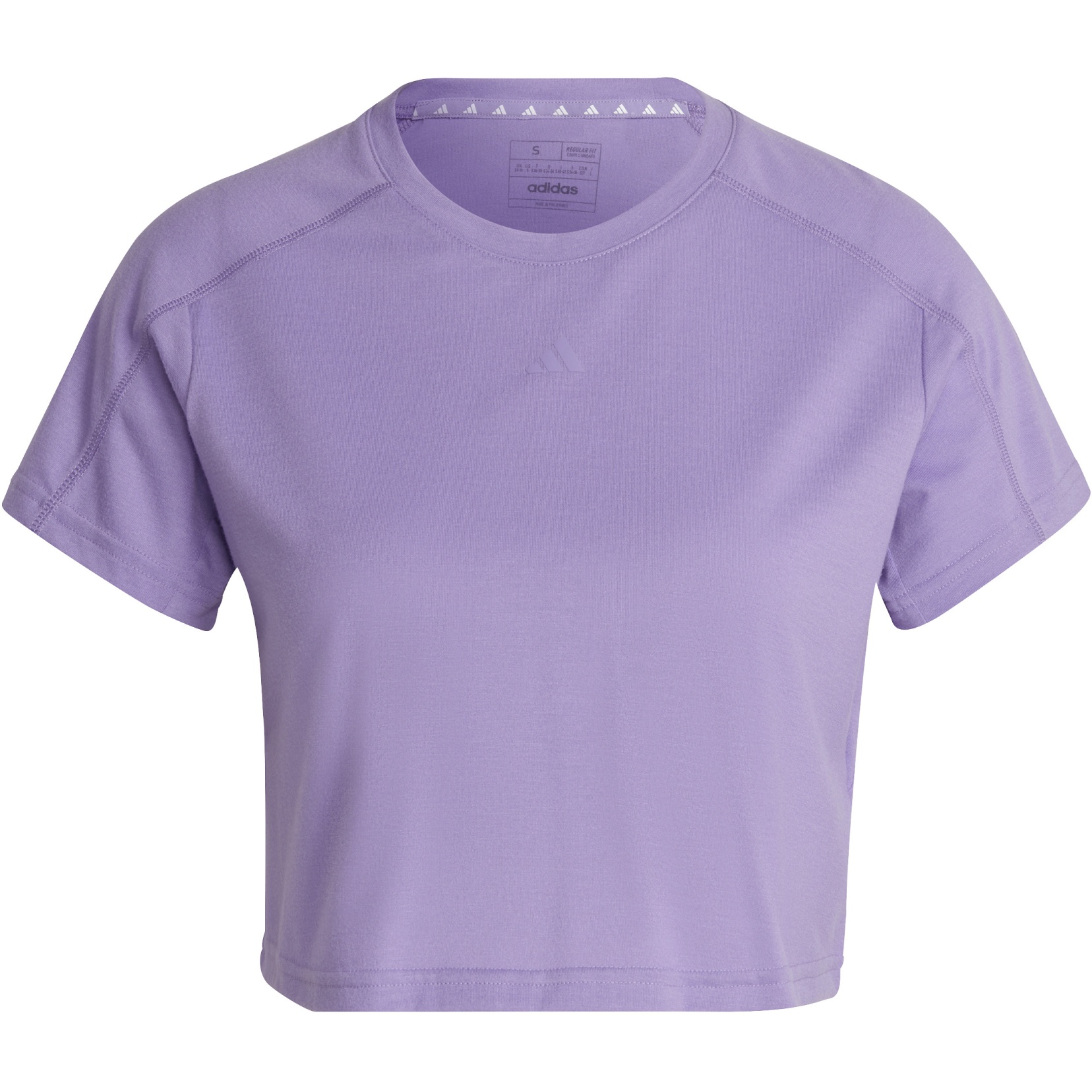 purple adidas shirt womens