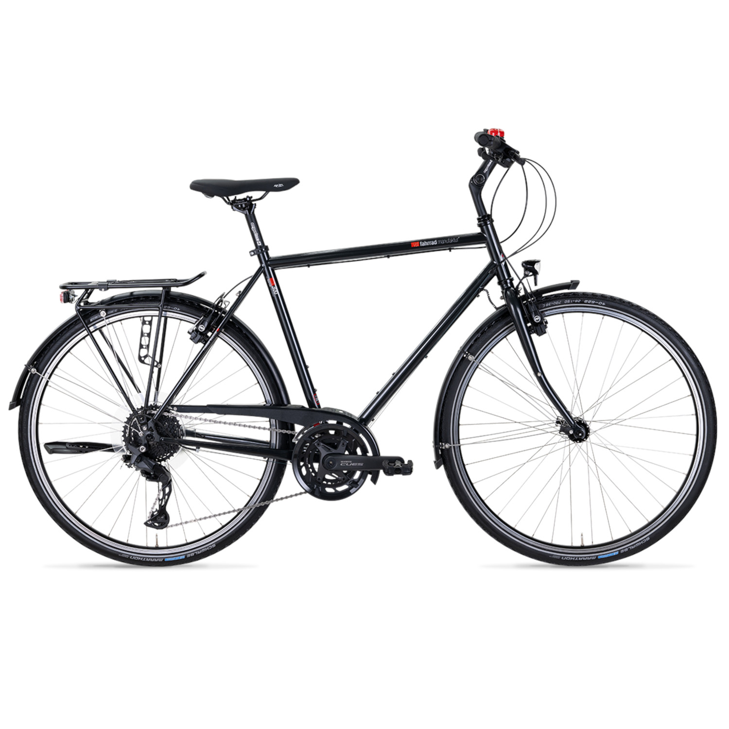 Foto de vsf fahrradmanufaktur T-300 - Bicicleta Trekking - 2025 - ebony metallic