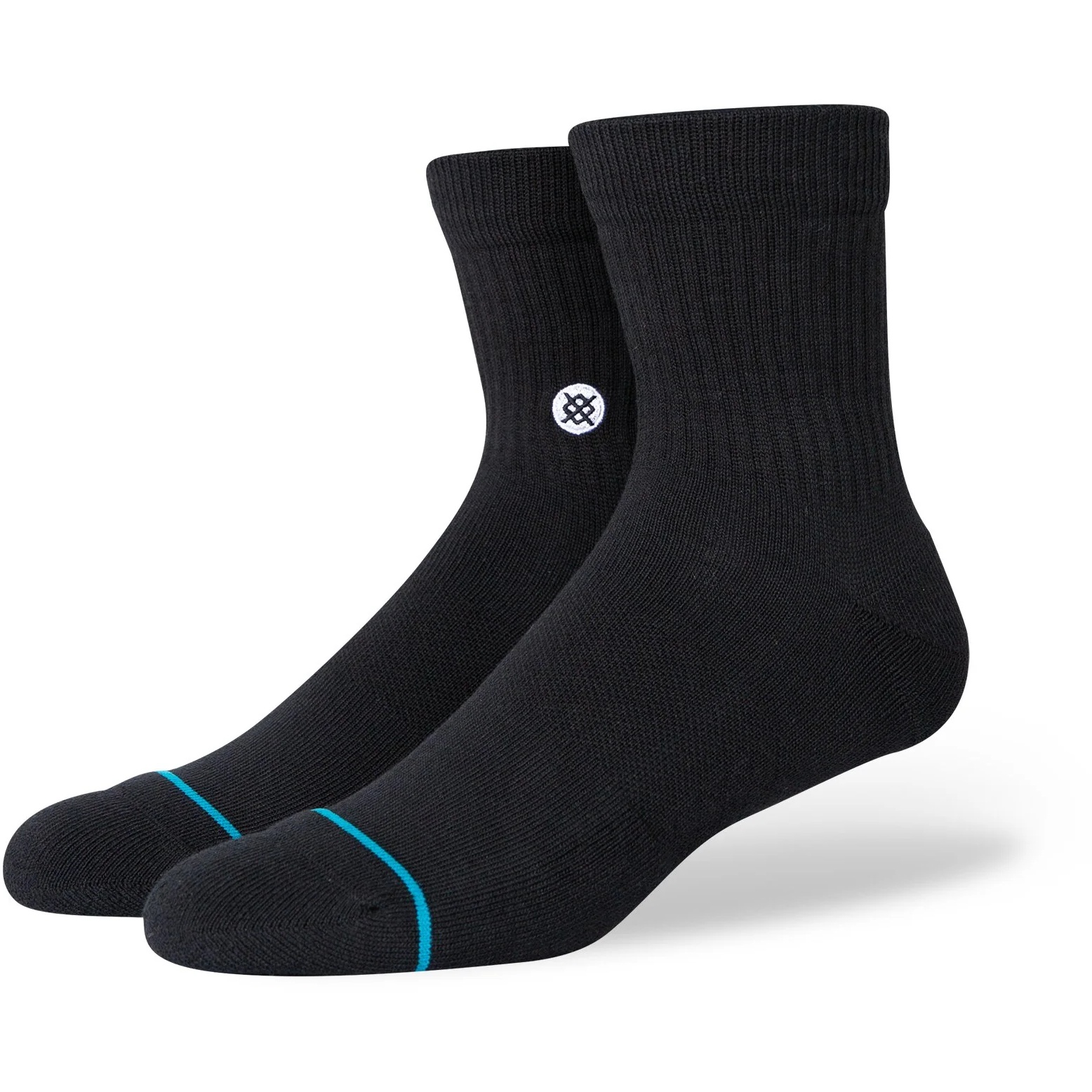 Produktbild von Stance Icon Quarter Socken Unisex - schwarz