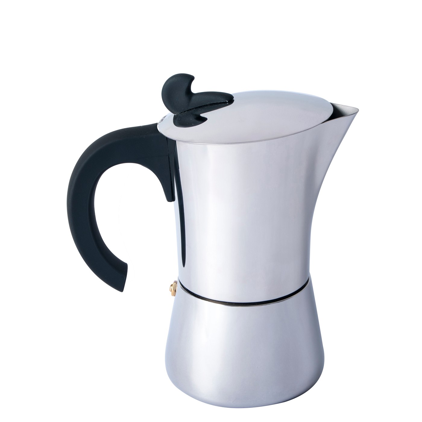 Picture of basic NATURE | Relags Espresso maker for 4 cups - stainless steel