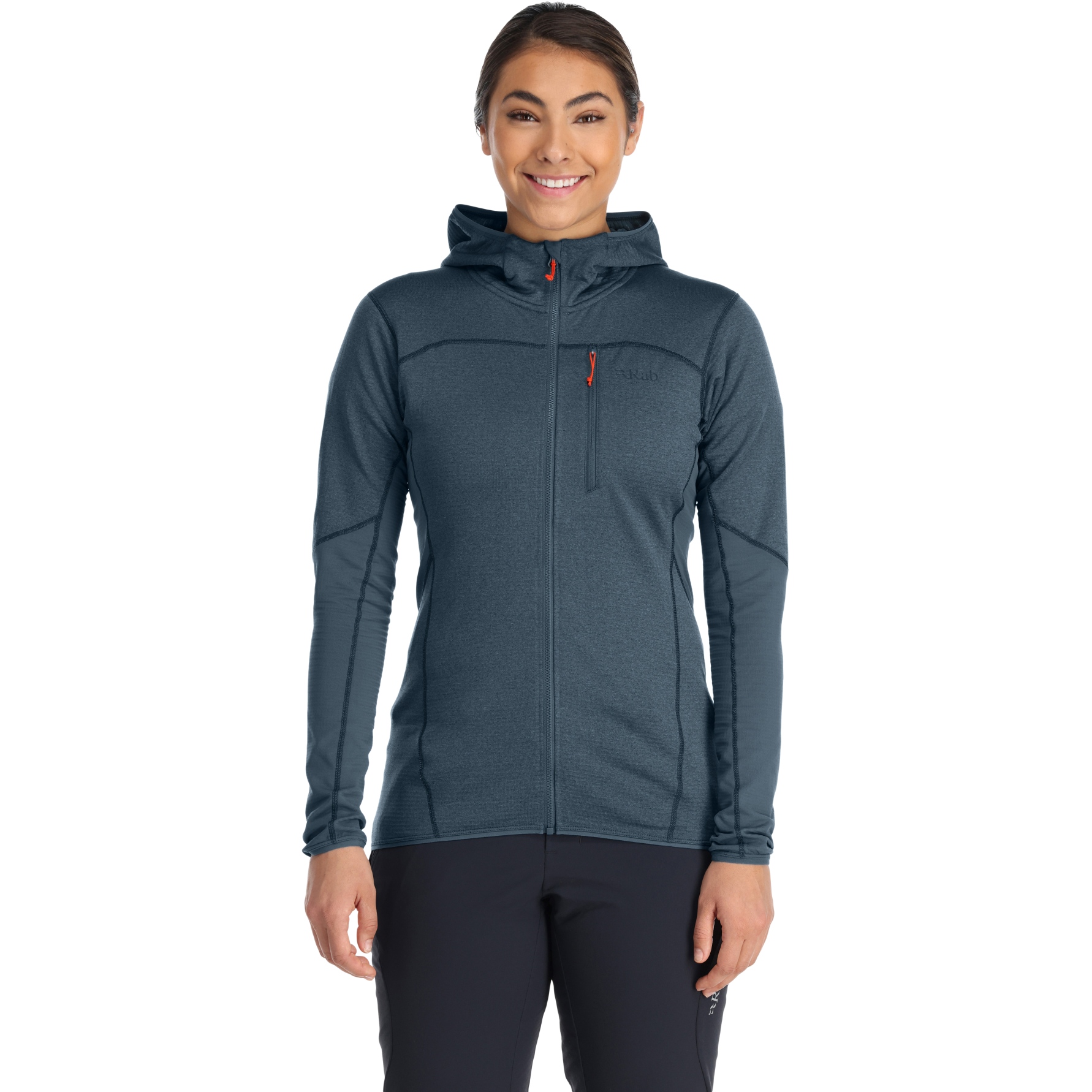 Picture of Rab Ascendor Hoody Jacket Women - orion blue