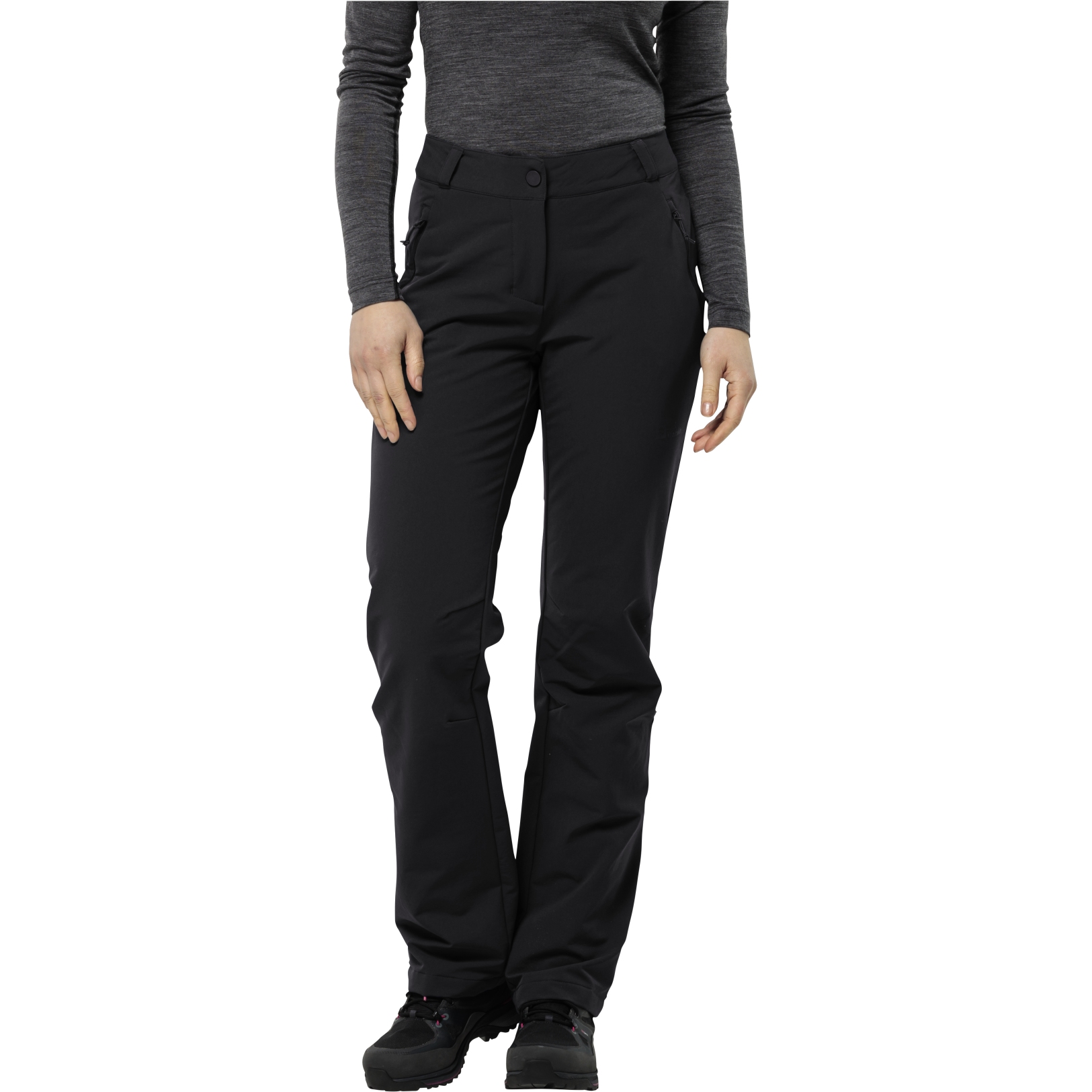 Jack Wolfskin Activate Thermic Pants Women black 1503593 BIKE24