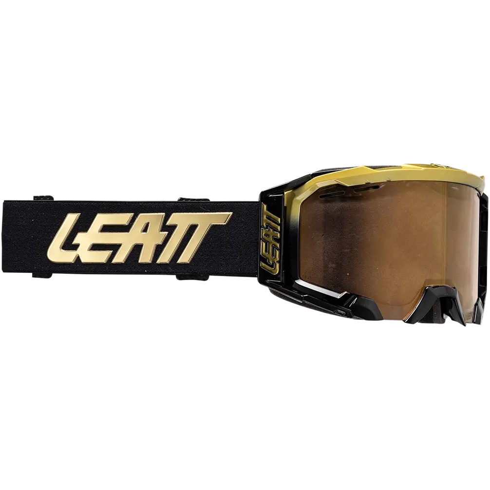 Photo produit de Leatt Lunettes - Velocity MTB 5.0 Iriz - Mirror Lens - Gold / Bronce UC