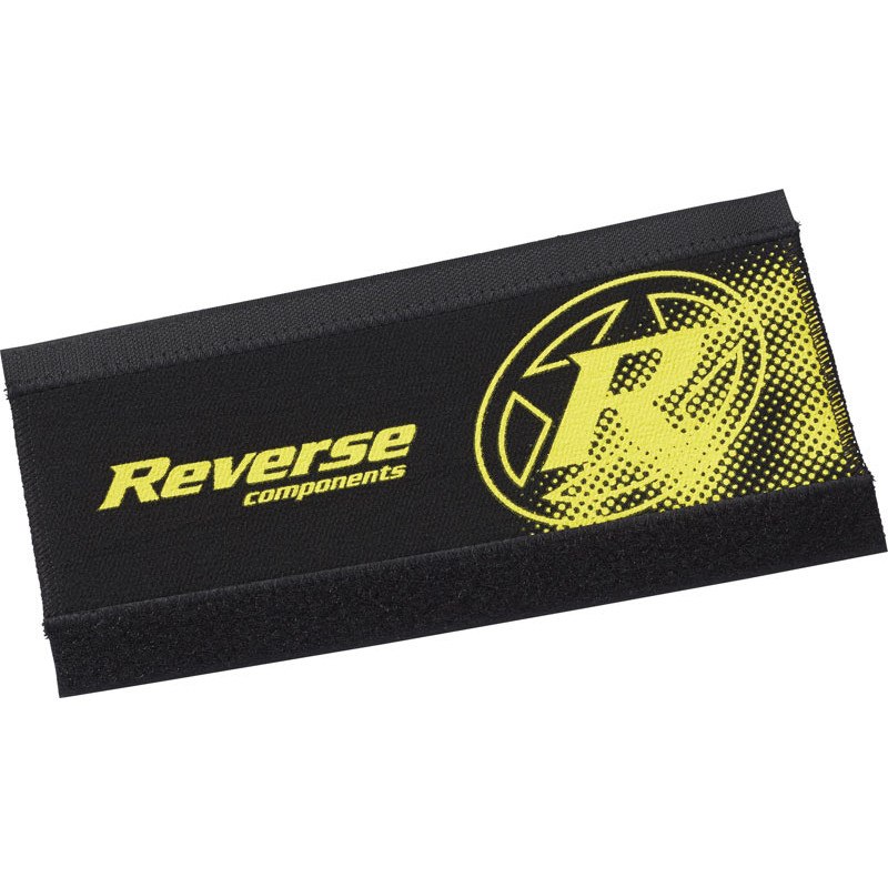 Produktbild von Reverse Components Neopren Kettenstrebenschutz - schwarz / gelb