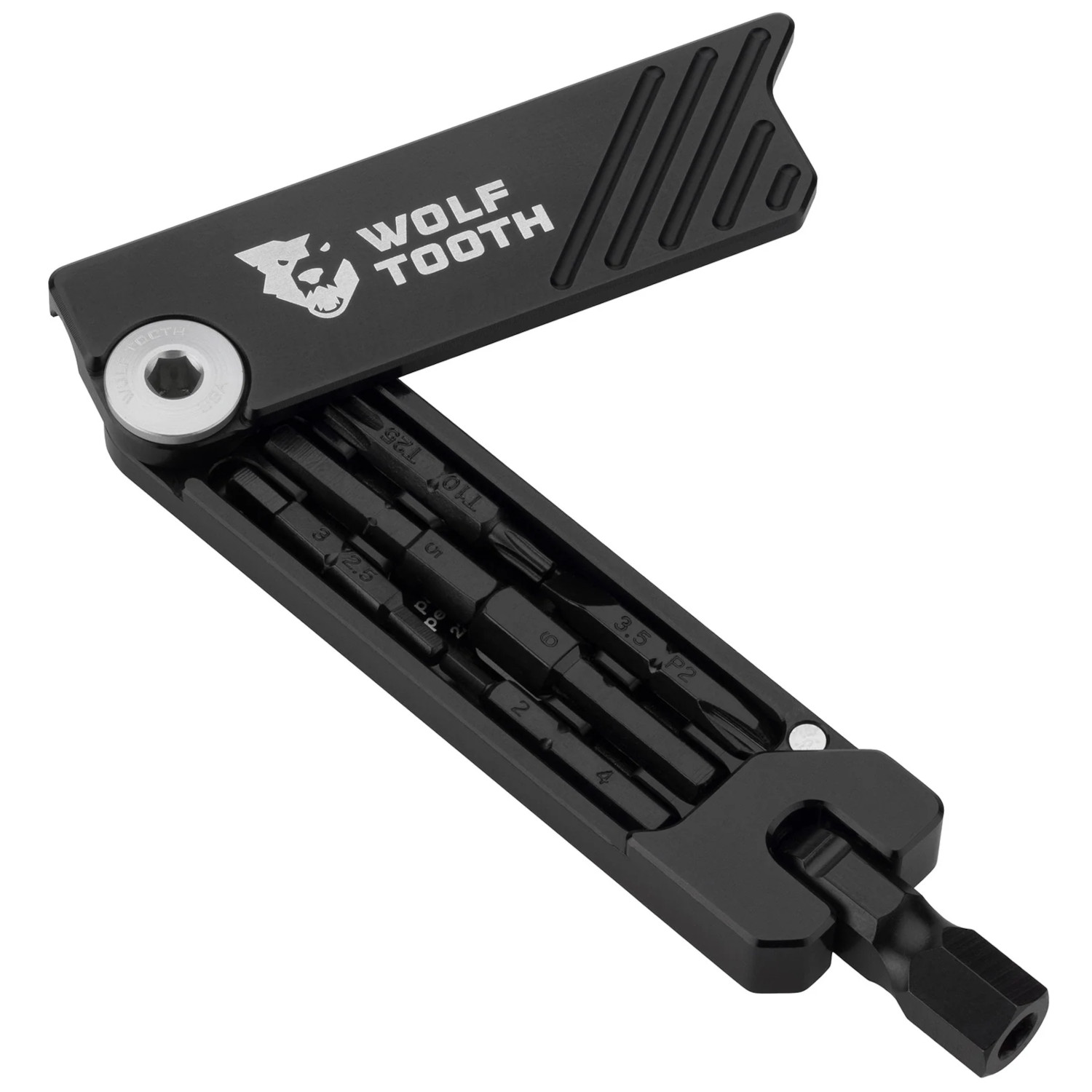 Picture of Wolf Tooth 6-Bit Hex Wrench Multitool - silver