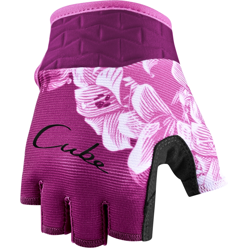Picture of CUBE Performance Short Finger Gloves Junior - pink