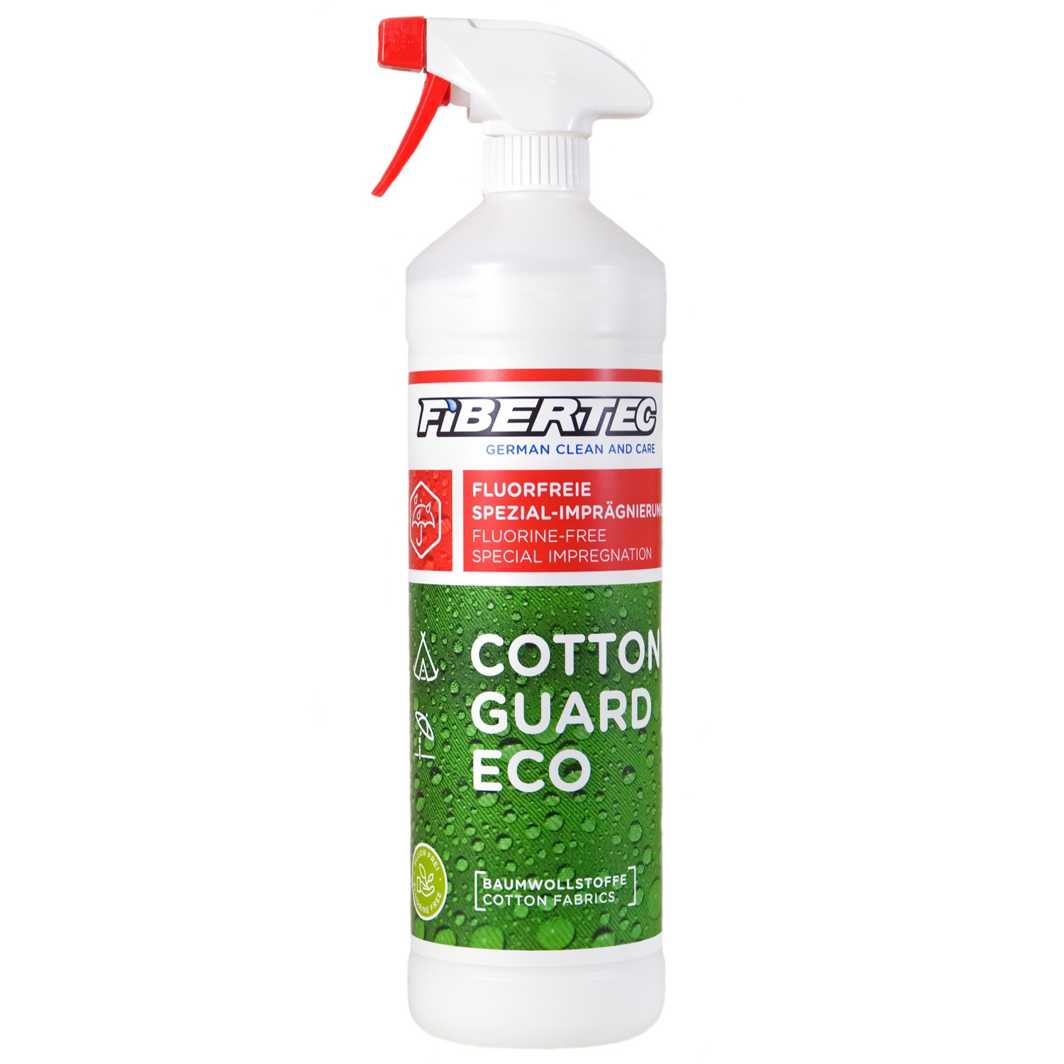Produktbild von Fibertec Cotton Guard Eco Baumwoll Spezialimprägnierung - 1000ml