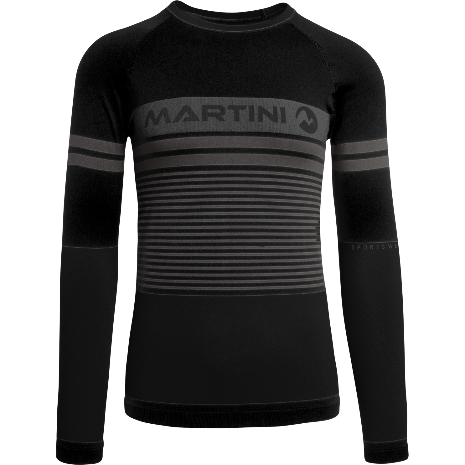 Picture of Martini Sportswear No.Risk T1 Long Sleeve Baselayer Men - black/carbon