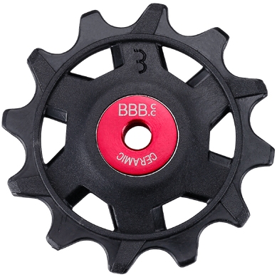 BBB RollerBoys BDP-02 - Galet De Dérailleur 11 Dents - Noir - Pour Vélo, Cyclisme, Triathlon