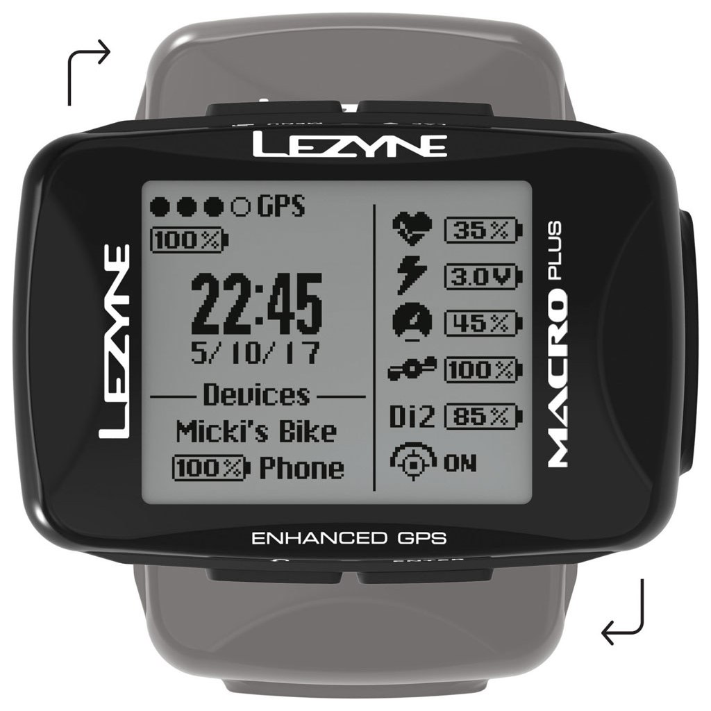 Image of Lezyne Macro Plus GPS Cycling Computer