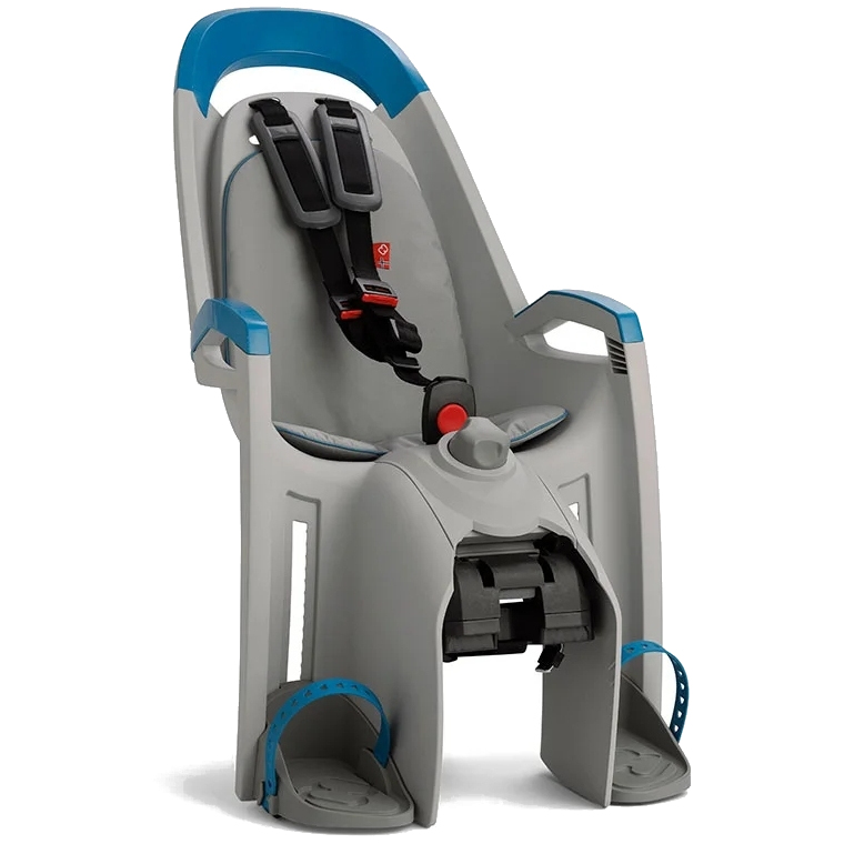 Produktbild von Hamax Amaze Kindersitz mit Gepäckträgerhalterung - grey/petrol blue