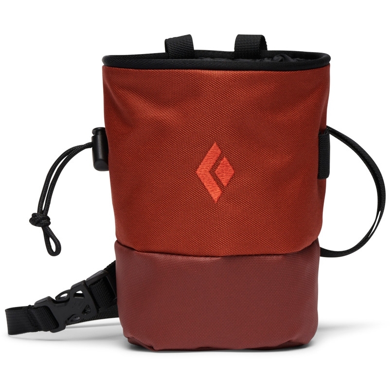 Kuva tuotteesta Black Diamond Mojo Zip Magnesiumpussi - S/M - Burnt Sienna