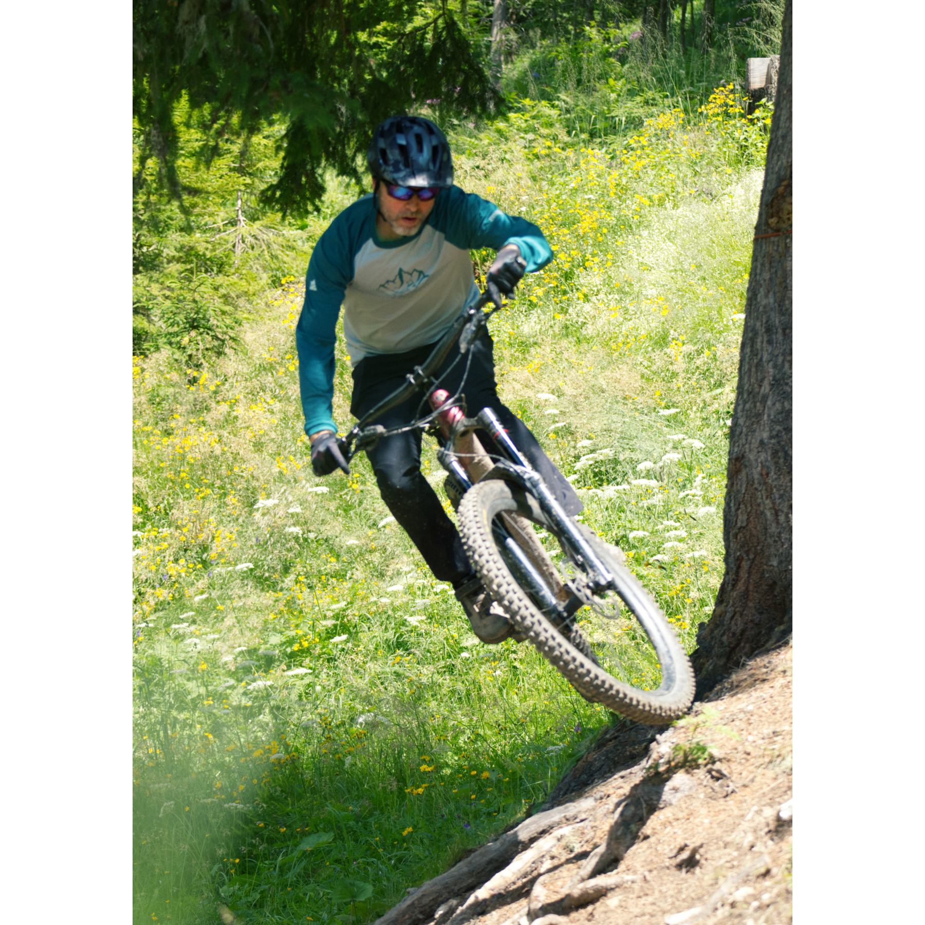 Zimtstern PureFlowz MTB Shirt met lange Mouwen Heren Berry/Berry