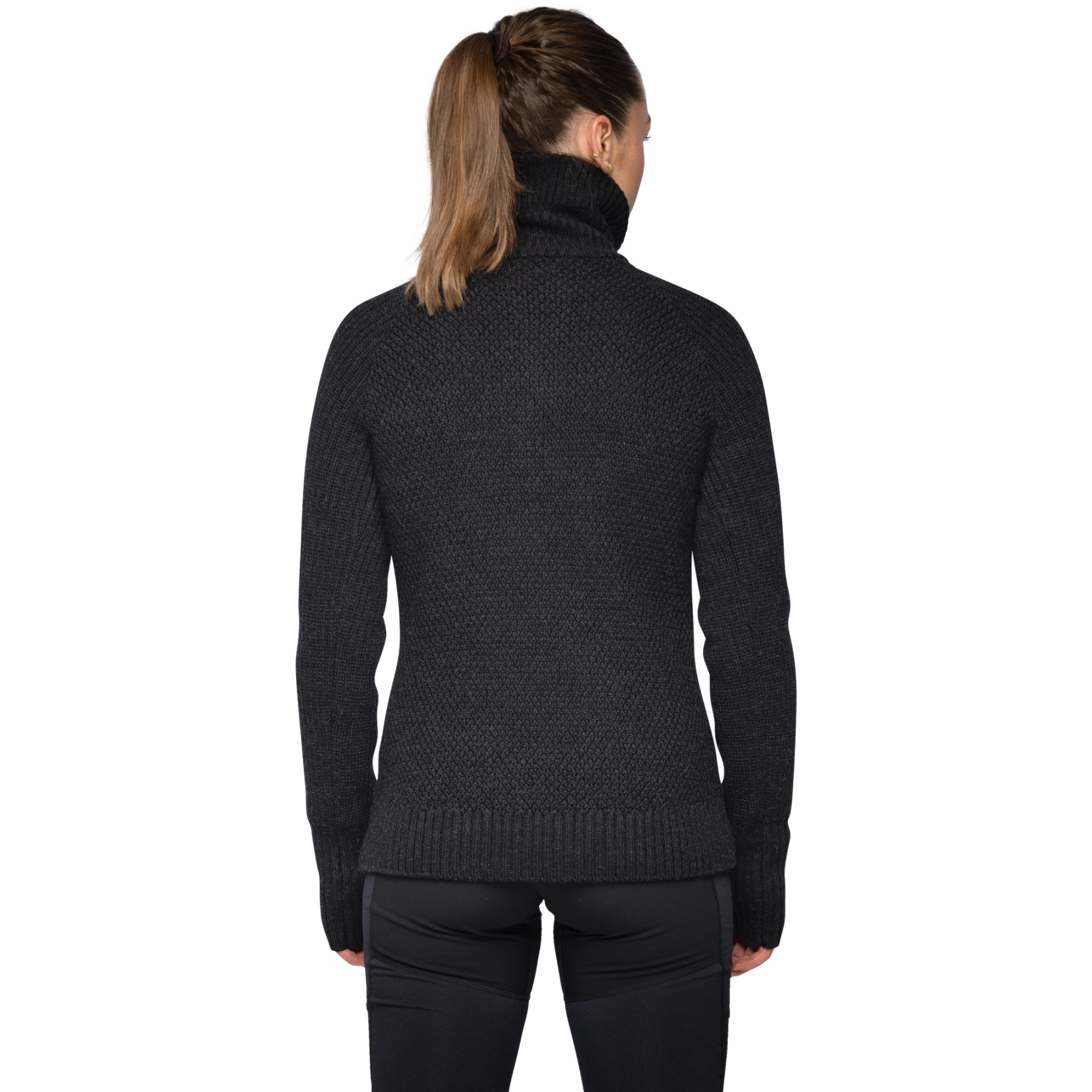 Bergans Ulriken Jumper Trui Dames zwart BIKE24