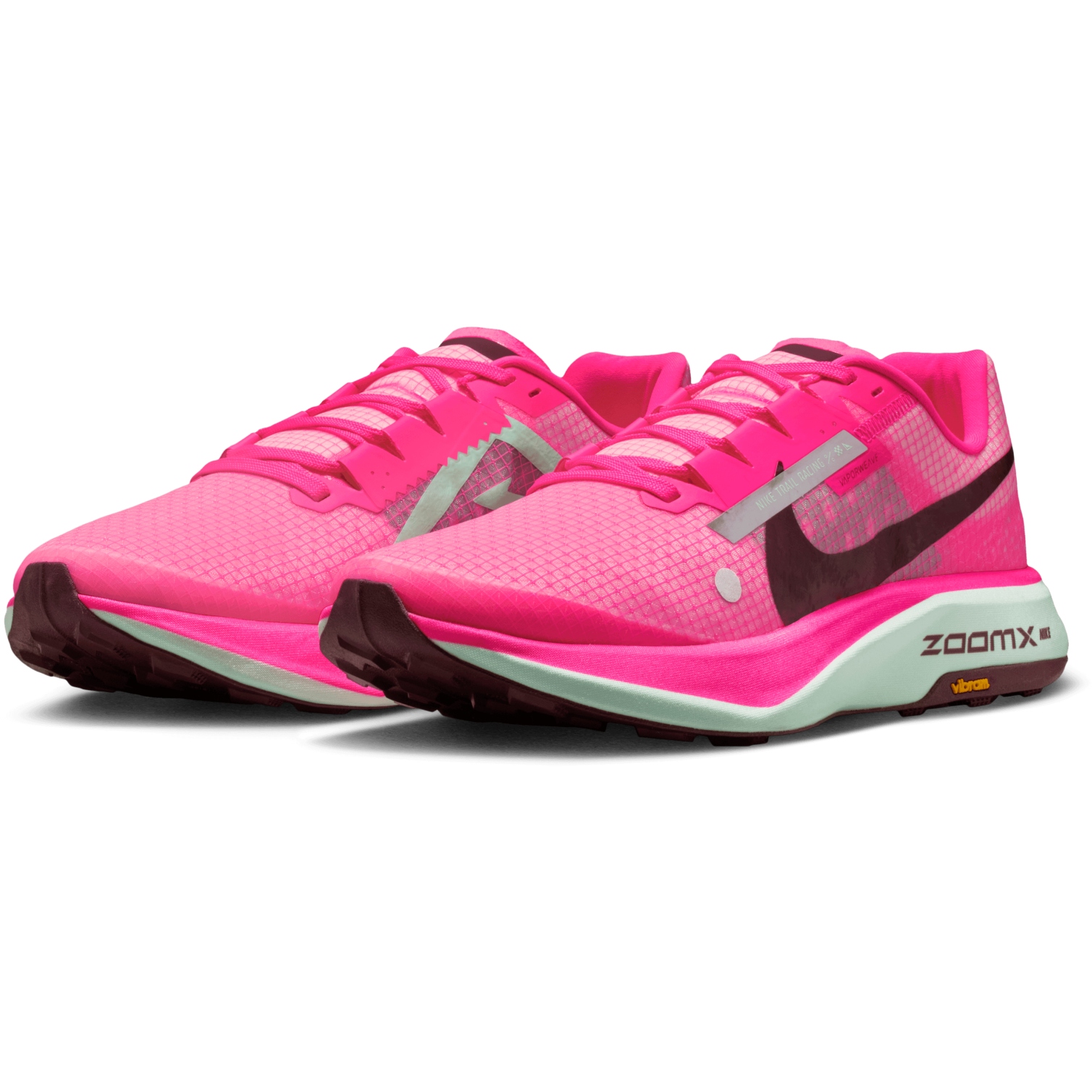 nike men's pink running shoes