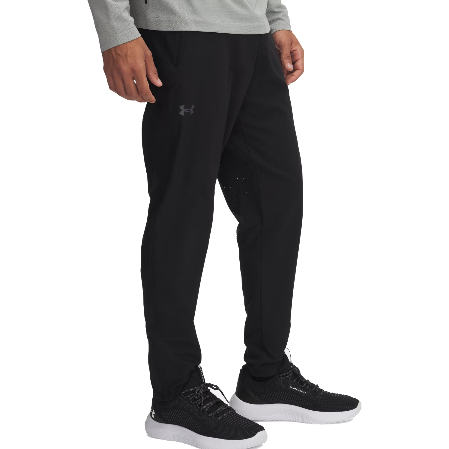 Produktbild von Under Armour UA Vanish gewebte Hose mit schmal zulaufendem Bein Herren - Schwarz/Castlerock
