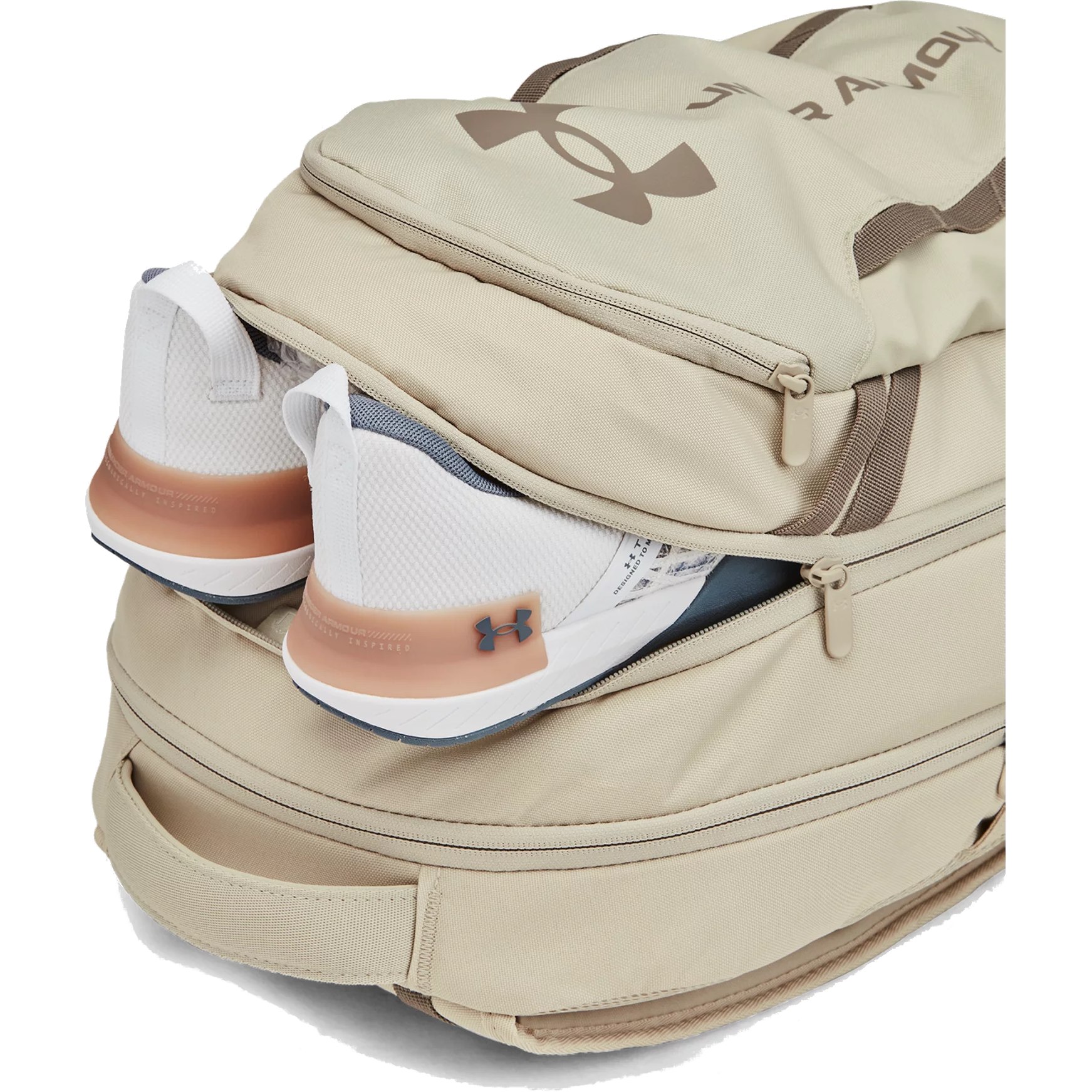 Under Armour UA Hustle 6.0 29L Backpack - Khaki Base/Khaki Base 