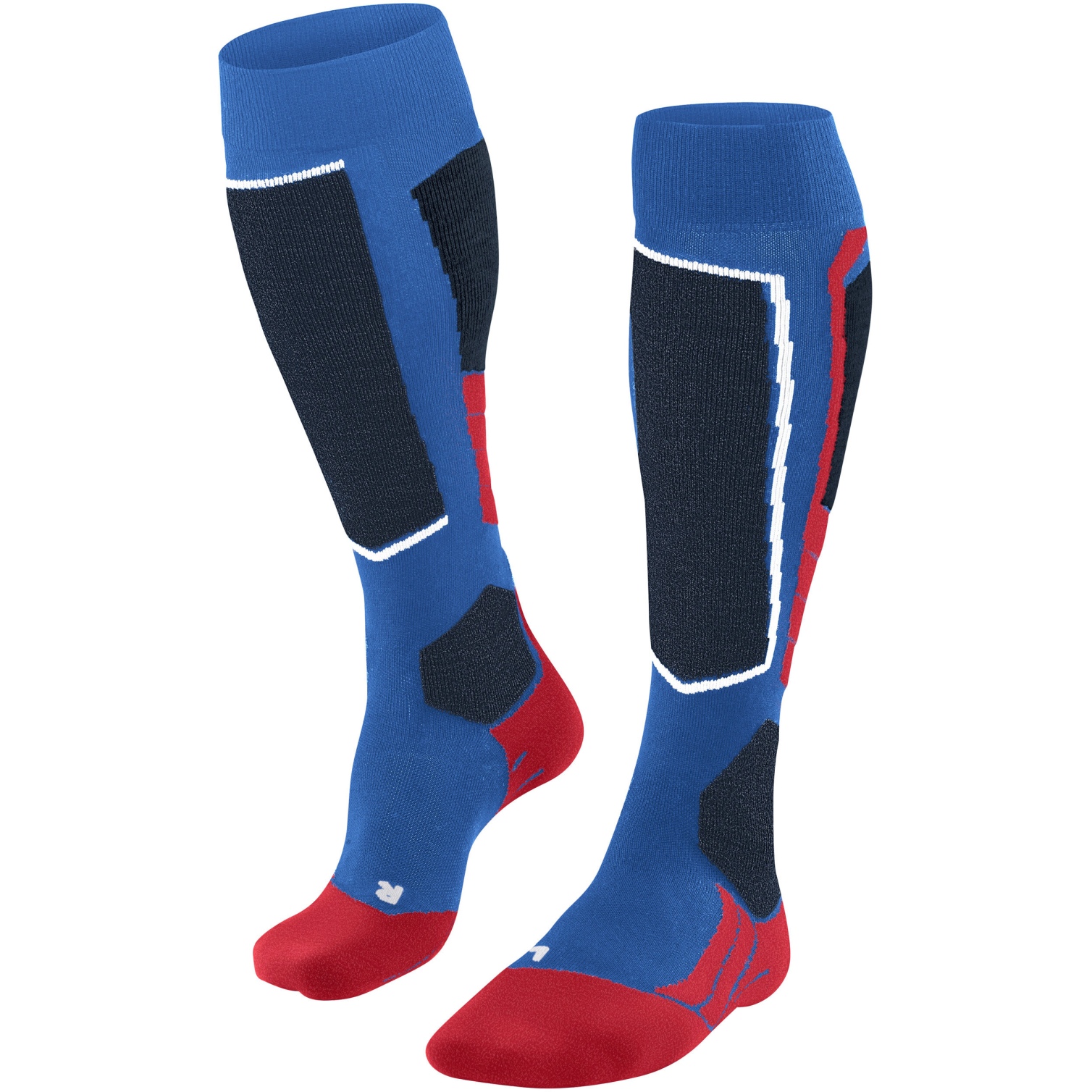 Мужские лыжные носки до колена Falke SK2 Intermediate Vegan - olympic 6940