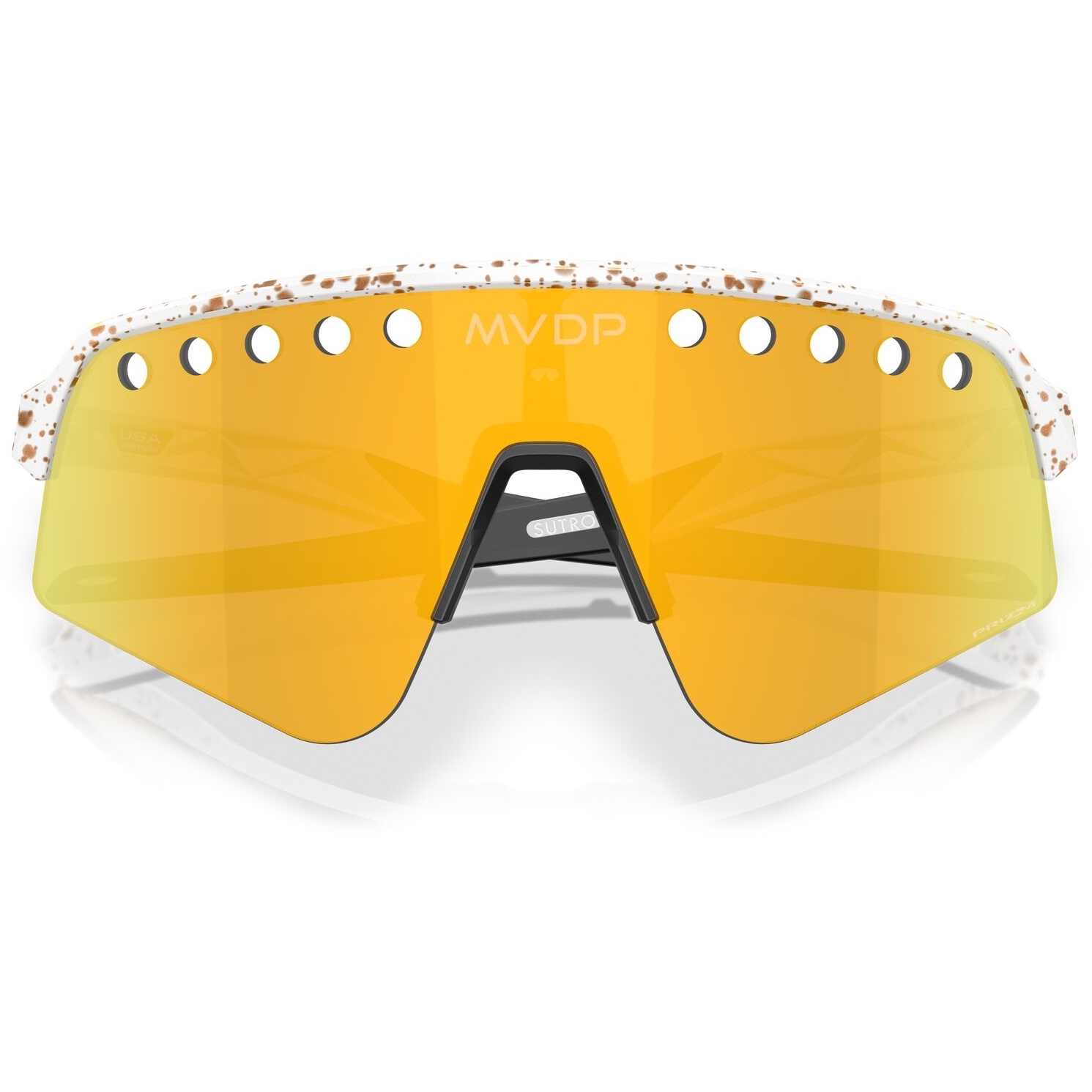 Oakley Sutro Lite Sweep Glasses - MVDP Red Gold Splatter/Prizm 24k