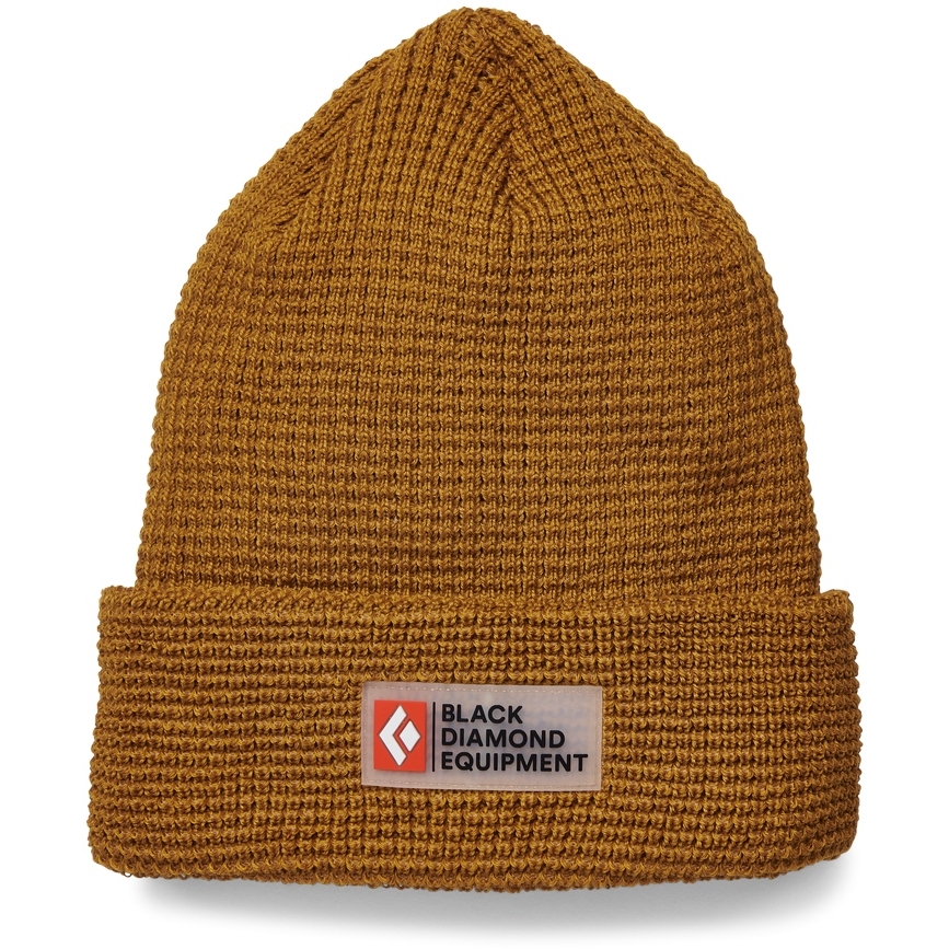Picture of Black Diamond Double Waffle Beanie - Amber