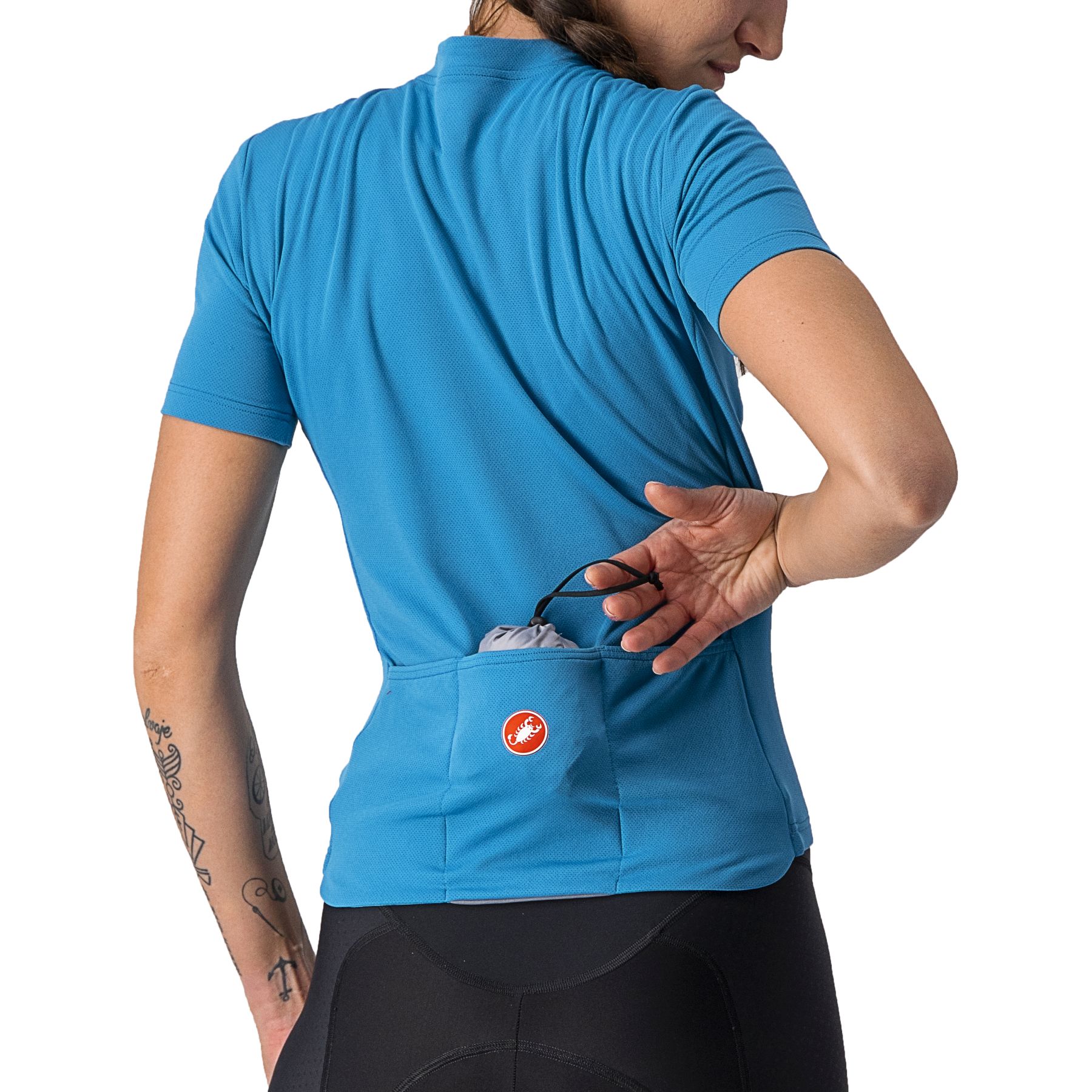 Castelli Aria Shell Jacket Women - silver grey 870 | BIKE24