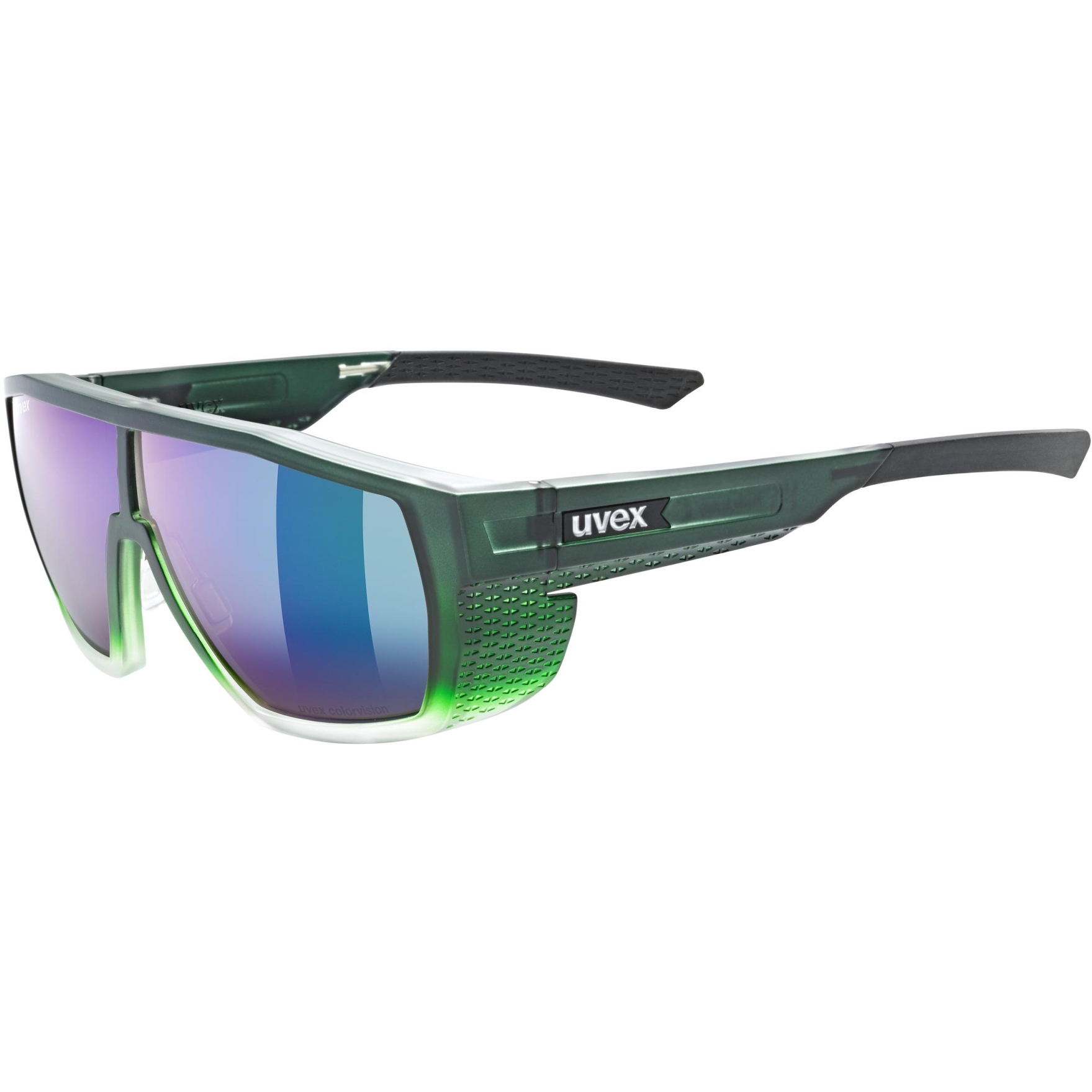 Picture of Uvex mtn style CV Glasses - green matt fade/colorvision mirror green