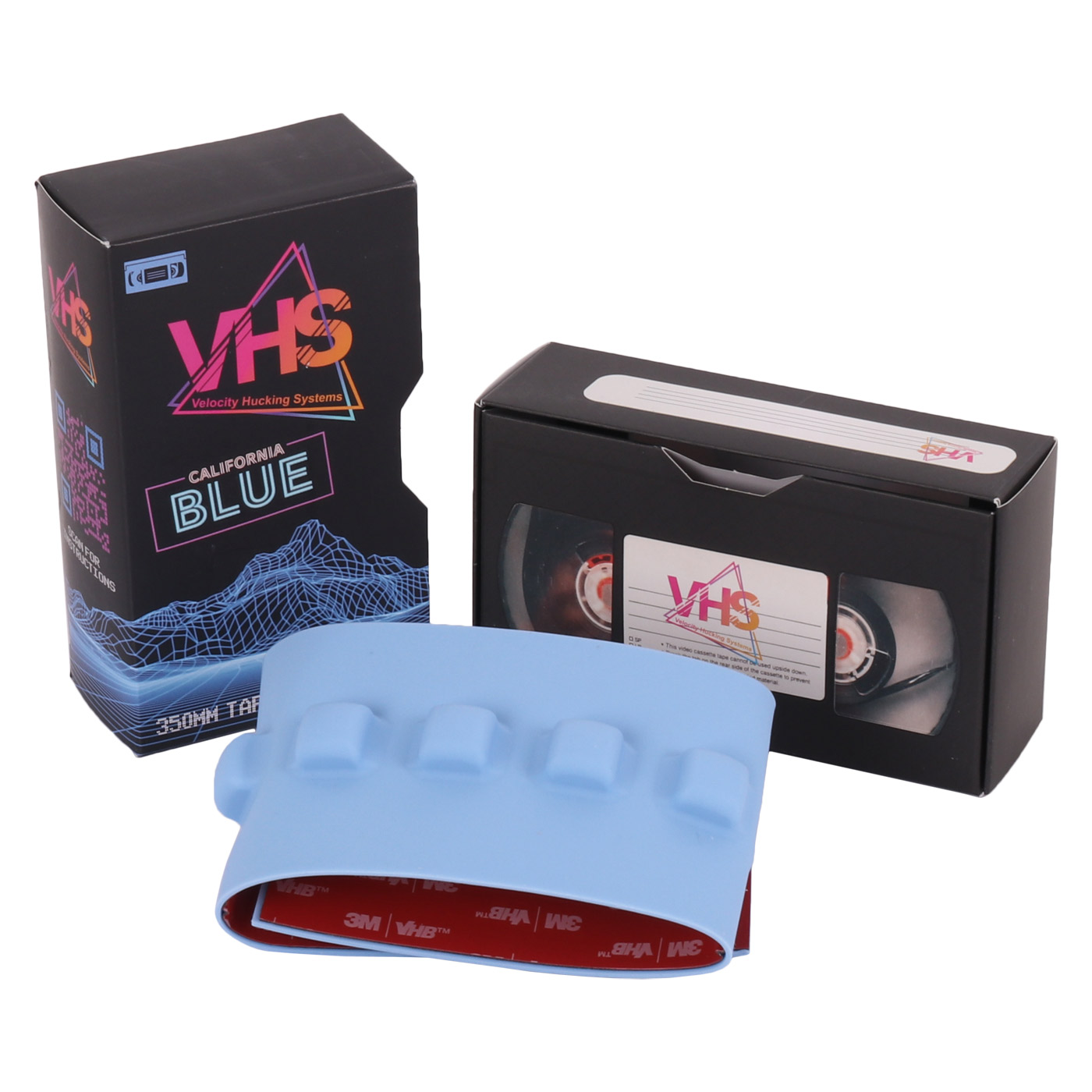 Produktbild von Velocity Hucking Systems VHS 2.0 Slapper Tape Kettenstrebenschutz - blau