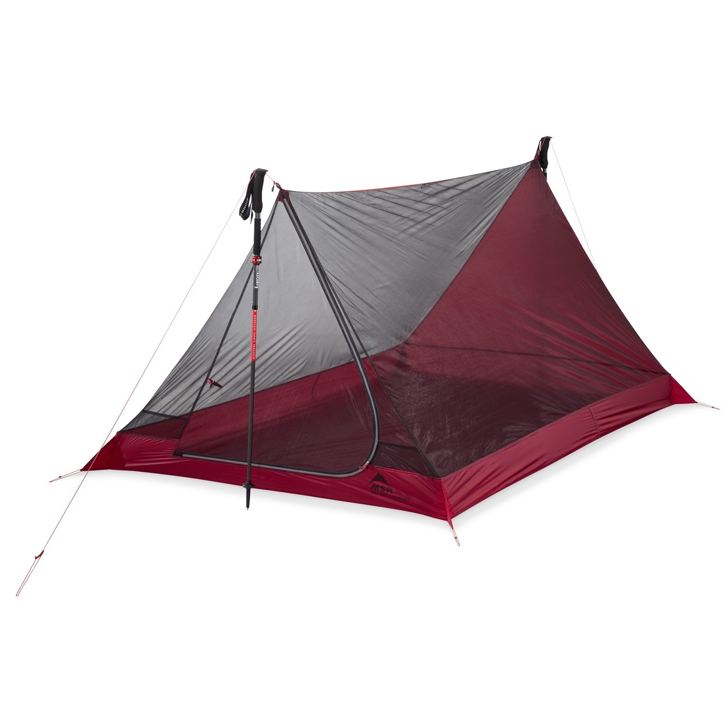 Productfoto van MSR Thru-Hiker Mesh House 2 Tent - rood
