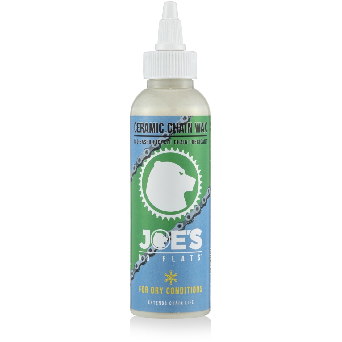 Productfoto van Joe&#039;s No Flats Ceramic Chain Wax Dry Kettingwas - 125ml