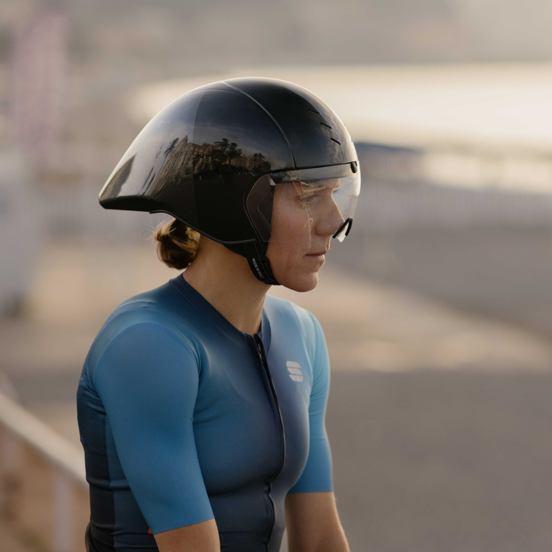 Trek Vtt KASK Visiu00e8re Aero Pro Visor Silver Mirror