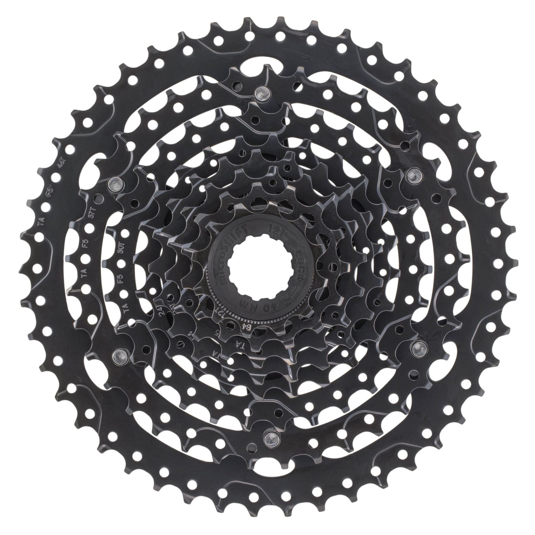 Picture of microSHIFT Acolyte CS-H083 Cassette - 8-speed - 12-46 Teeth