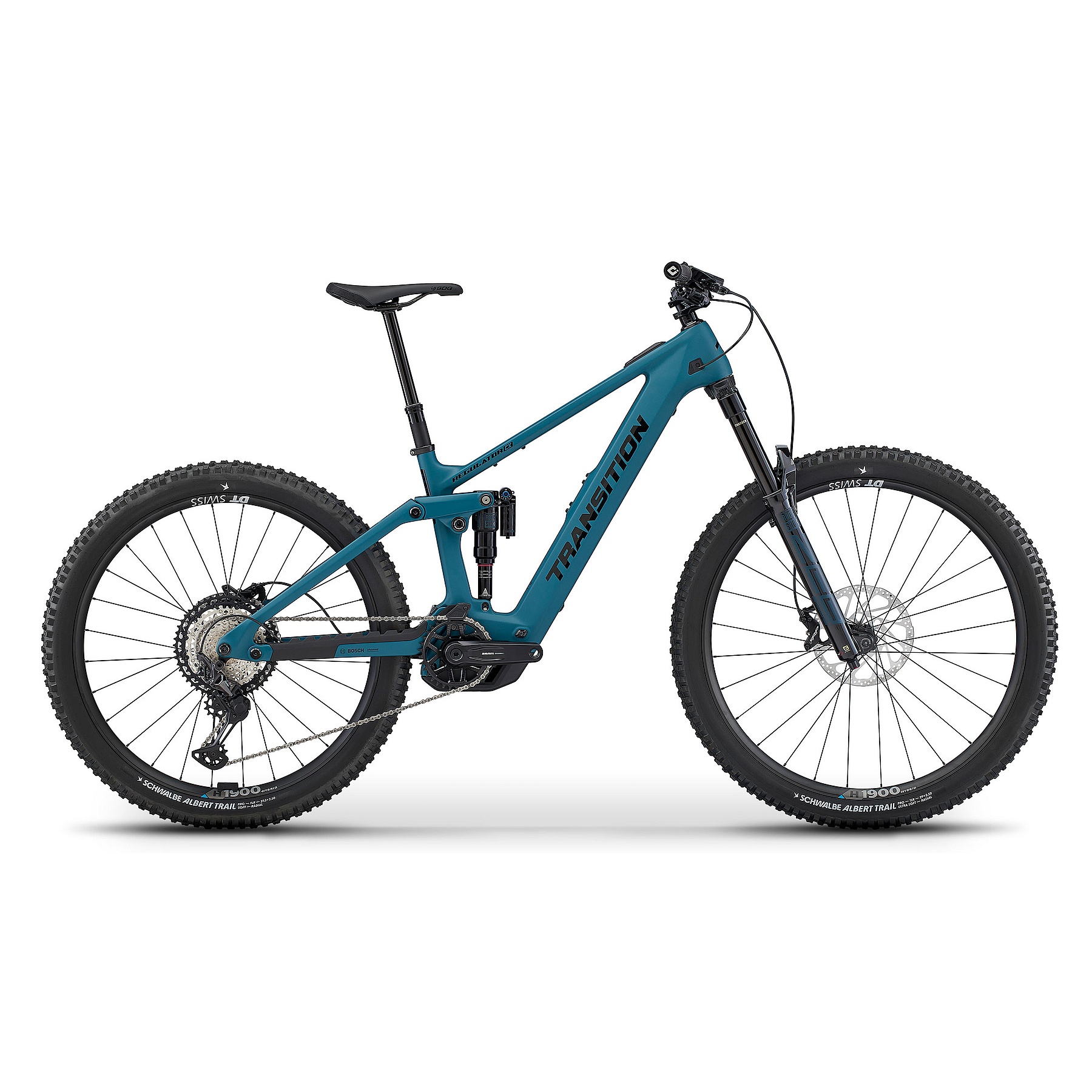 Picture of Transition REGULATOR CX XT - Carbon E-Mountainbike - 2025 - salish sea blue