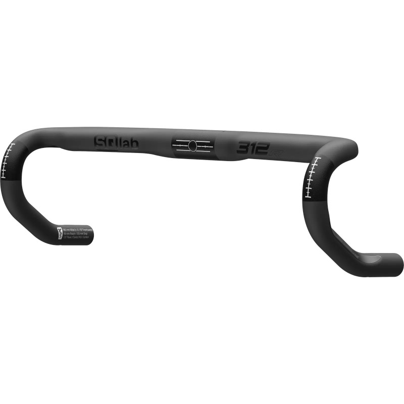 Produktbild von SQlab 312 R Carbon integrated Lenker - schwarz