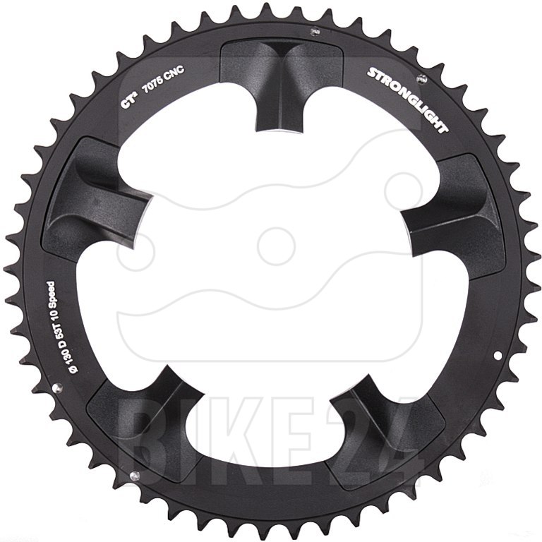 Productfoto van Stronglight CT2 Road Chainring - 5-Arm - 130mm - Shimano Dura Ace FC-7900 - black