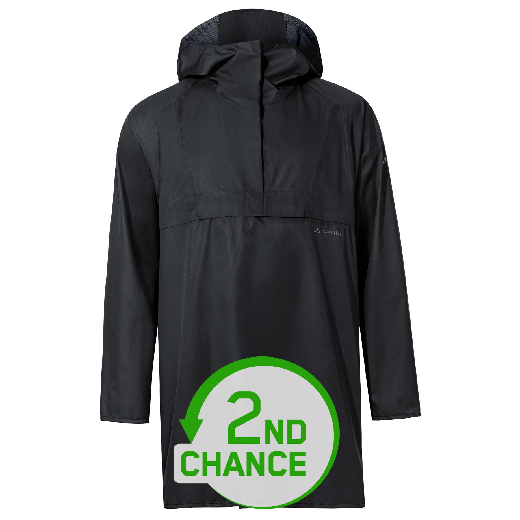 Picture of Vaude Comyou Poncho Coat Men - black - 2nd Choice
