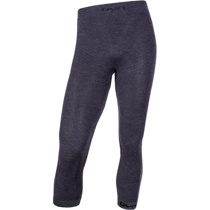 Picture of UYN Fusyon Cashmere Underwear 3/4 Pants - grey rock/black