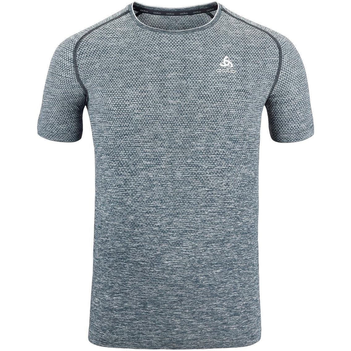 Image of Odlo Essentials Seamless Running T-Shirt Men - grey melange
