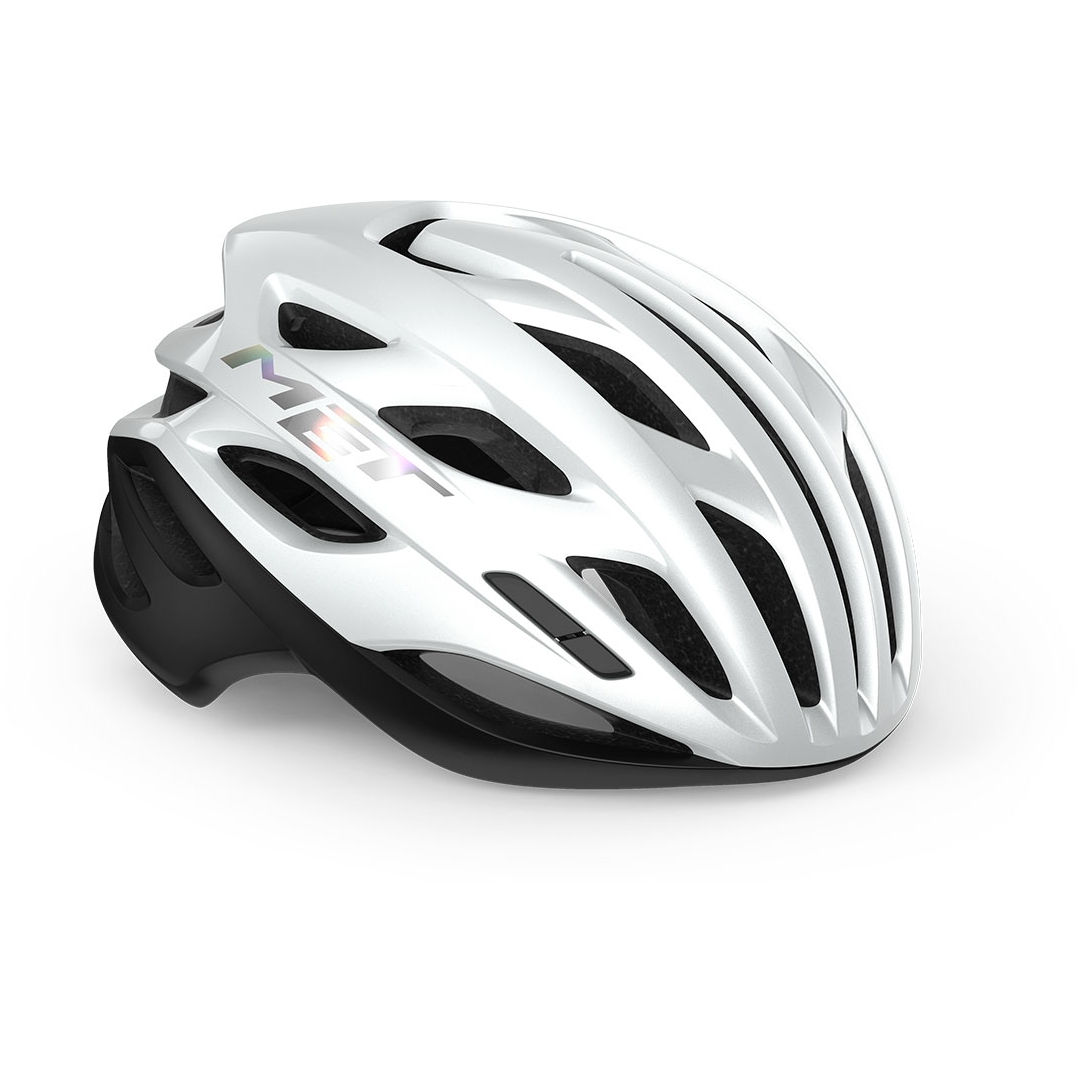 Image of MET Estro MIPS Helmet - white holographic glossy