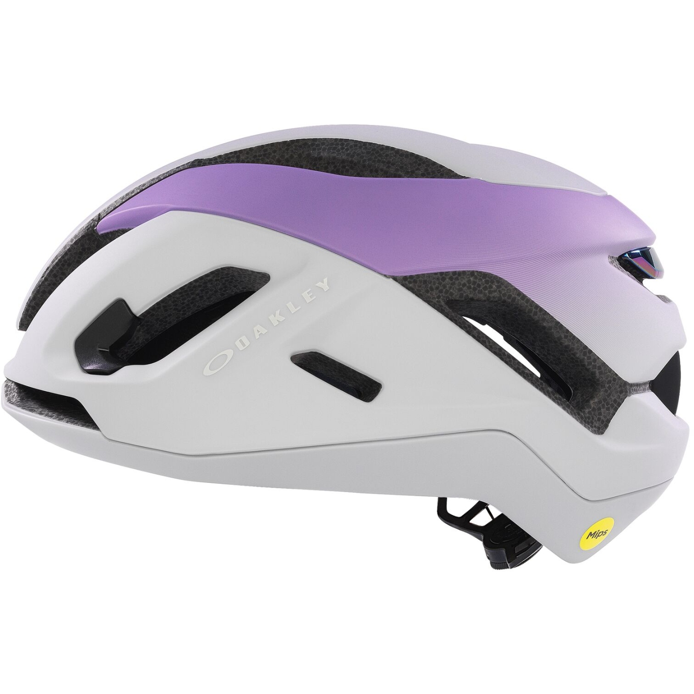 Productfoto van Oakley ARO5 Race EU Fietshelm - Light Gray/Lilac